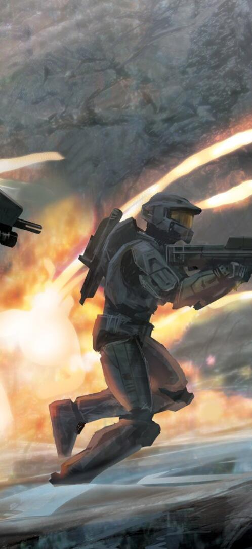 Бесплатное фото Штурмовики из игры Halo