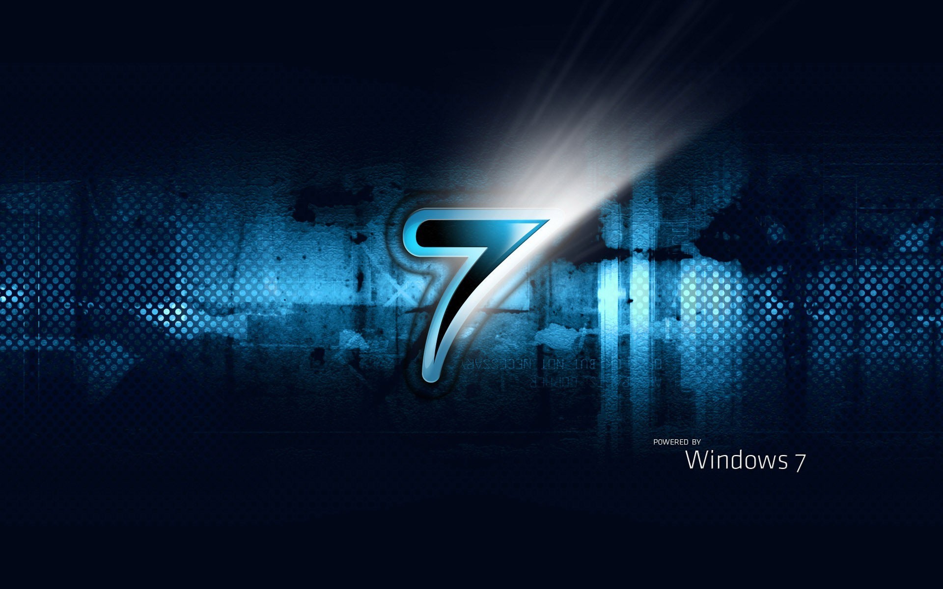 Wallpapers digital art night blue on the desktop