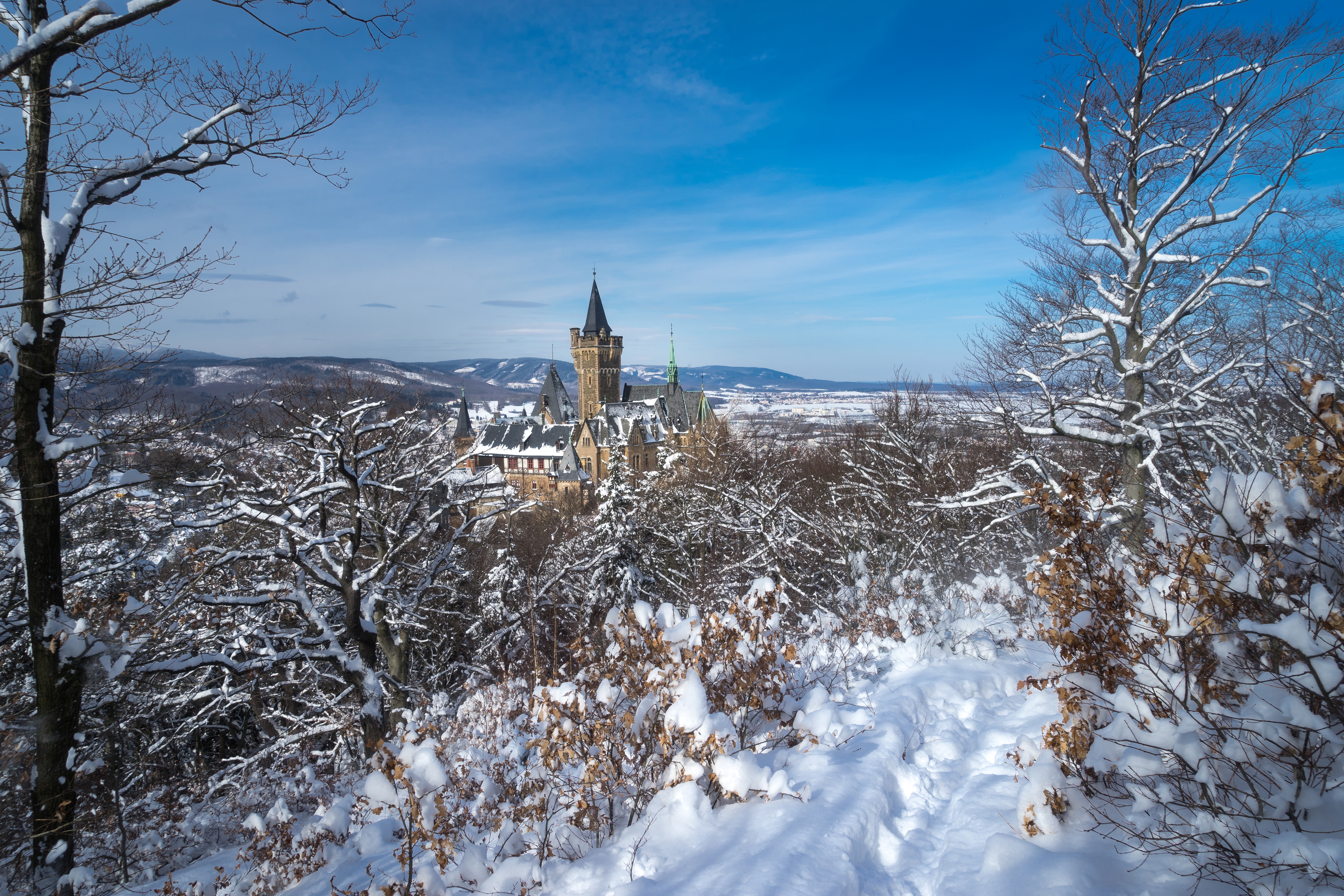 Обои Zeiss Wernigerode Harz на рабочий стол