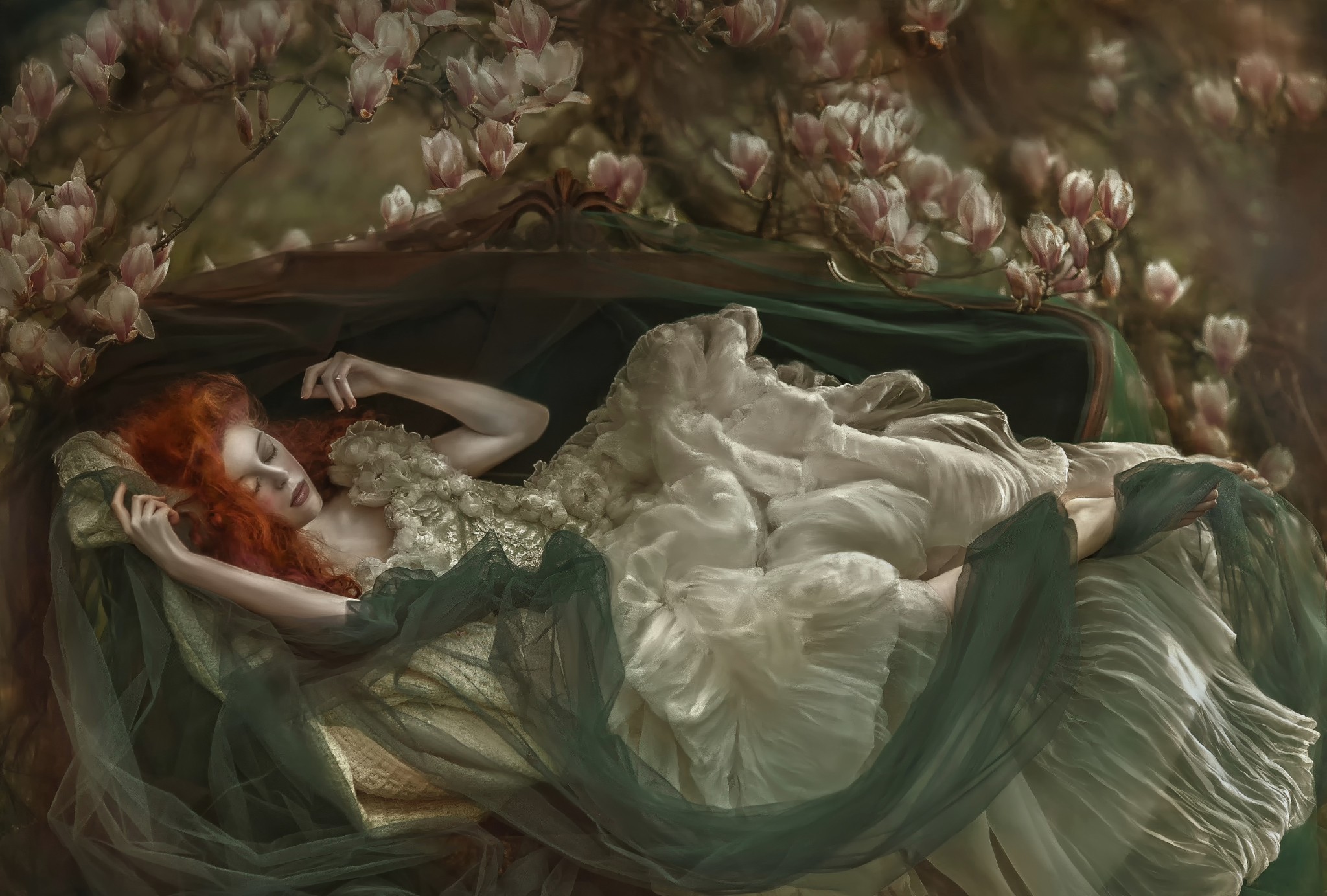 Wallpapers painting fantasy art angel on the desktop
