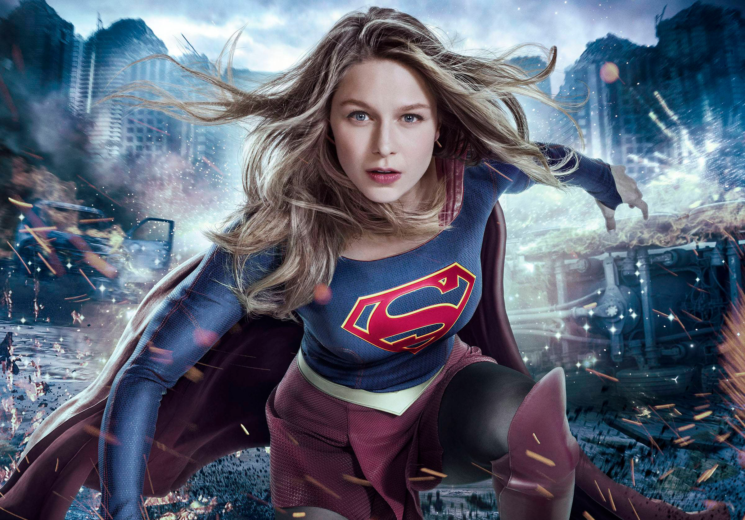 Wallpapers celebrities supergirl Melissa Benoist on the desktop