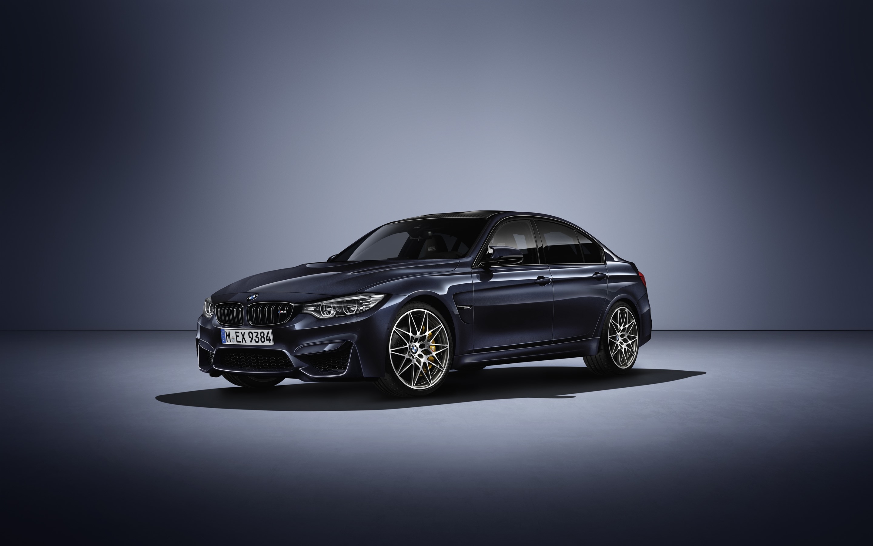 Обои обои bmw m3 вид сбоку черные спортивные автомобили на рабочий стол