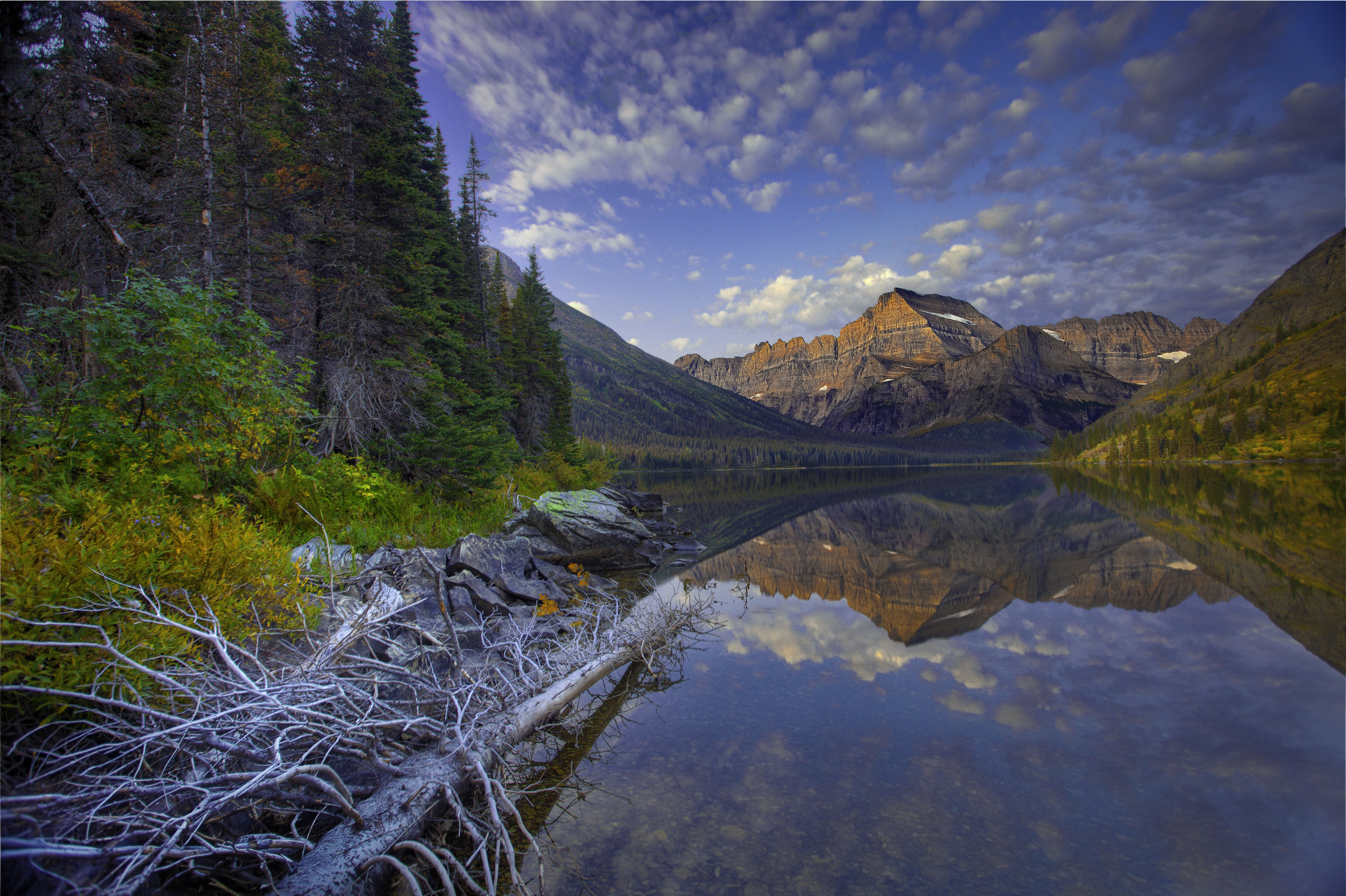 Wallpapers Lake Josephine Glacier National Park lake on the desktop