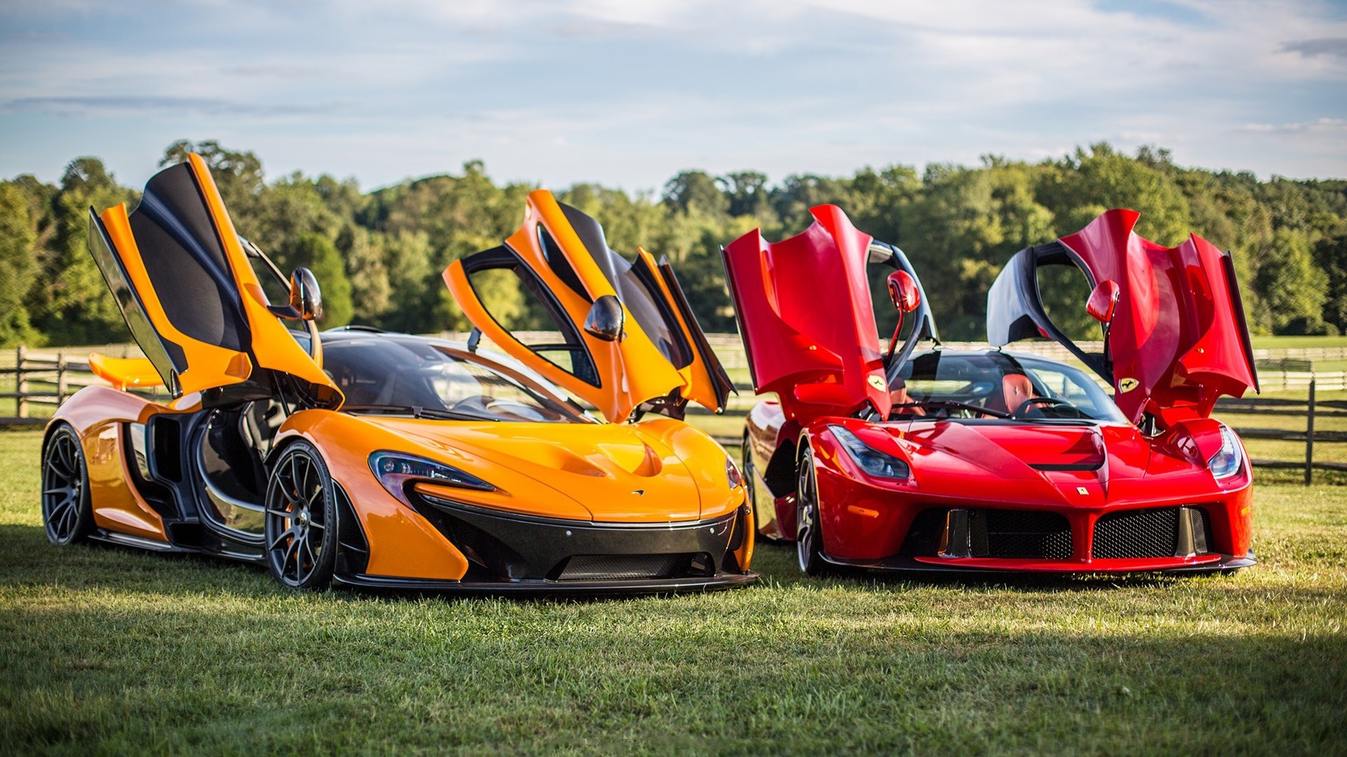 Гиперкары: McLaren P1 и LaFerrari