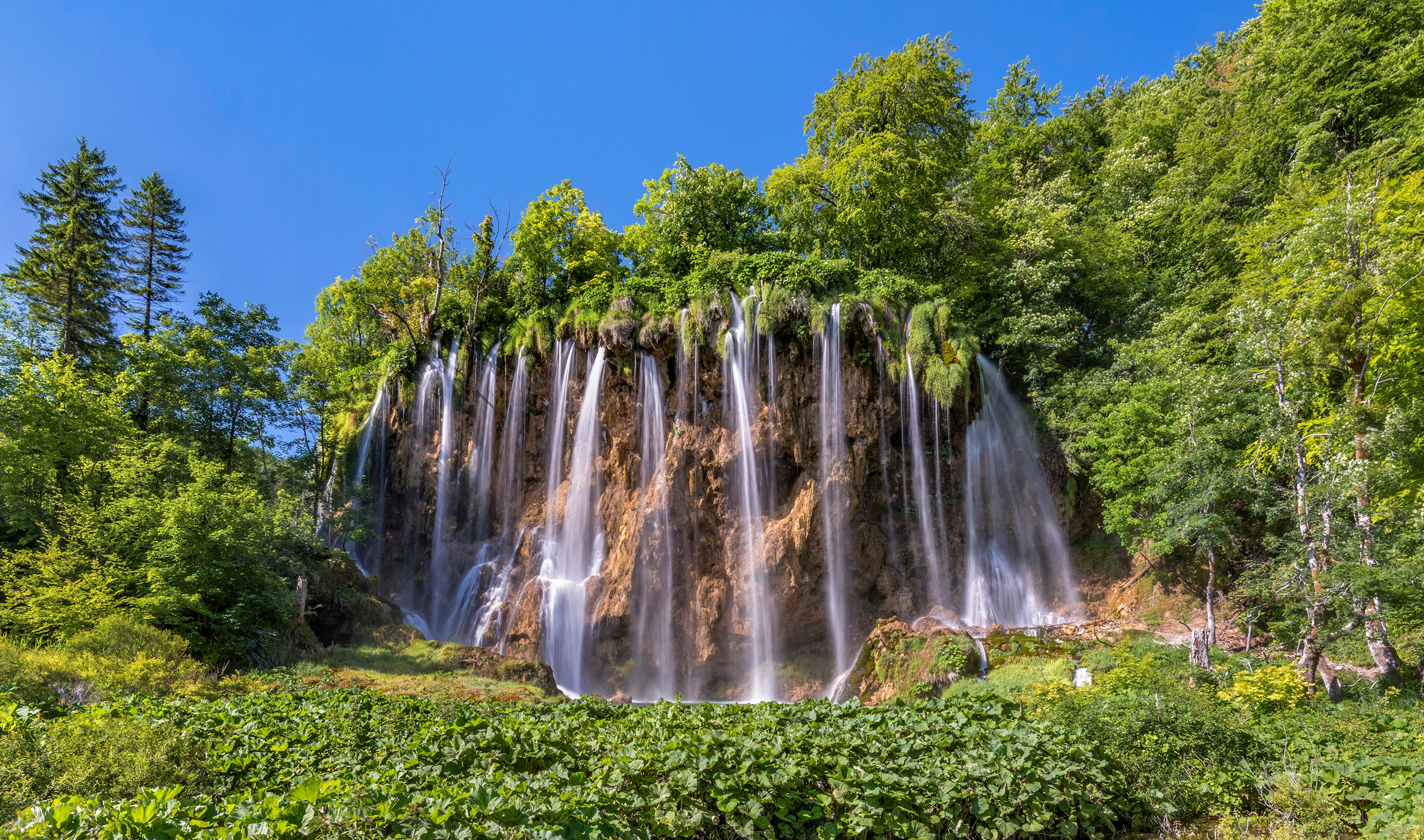 Wallpapers nature Croatia waterfalls on the desktop