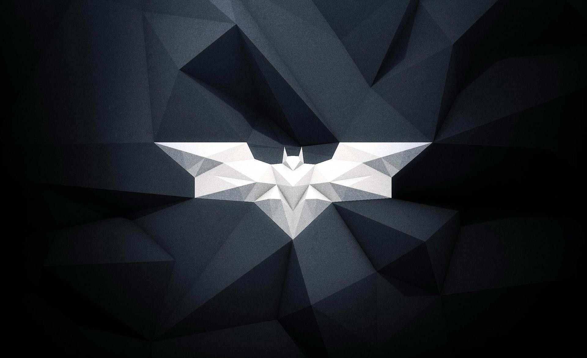 Wallpapers logo artist Batman on the desktop