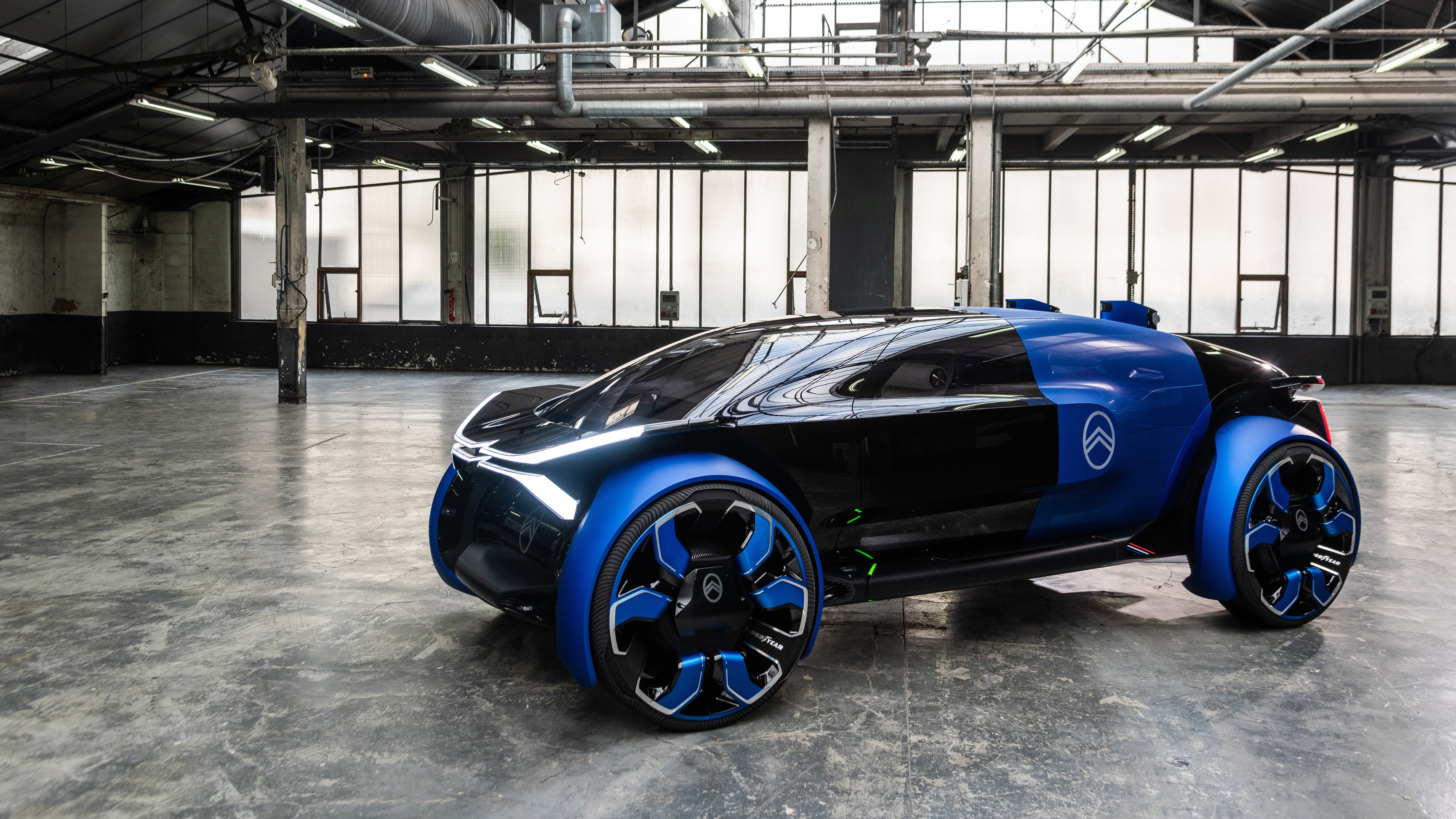 Free photo Futuristic car Citroen 19