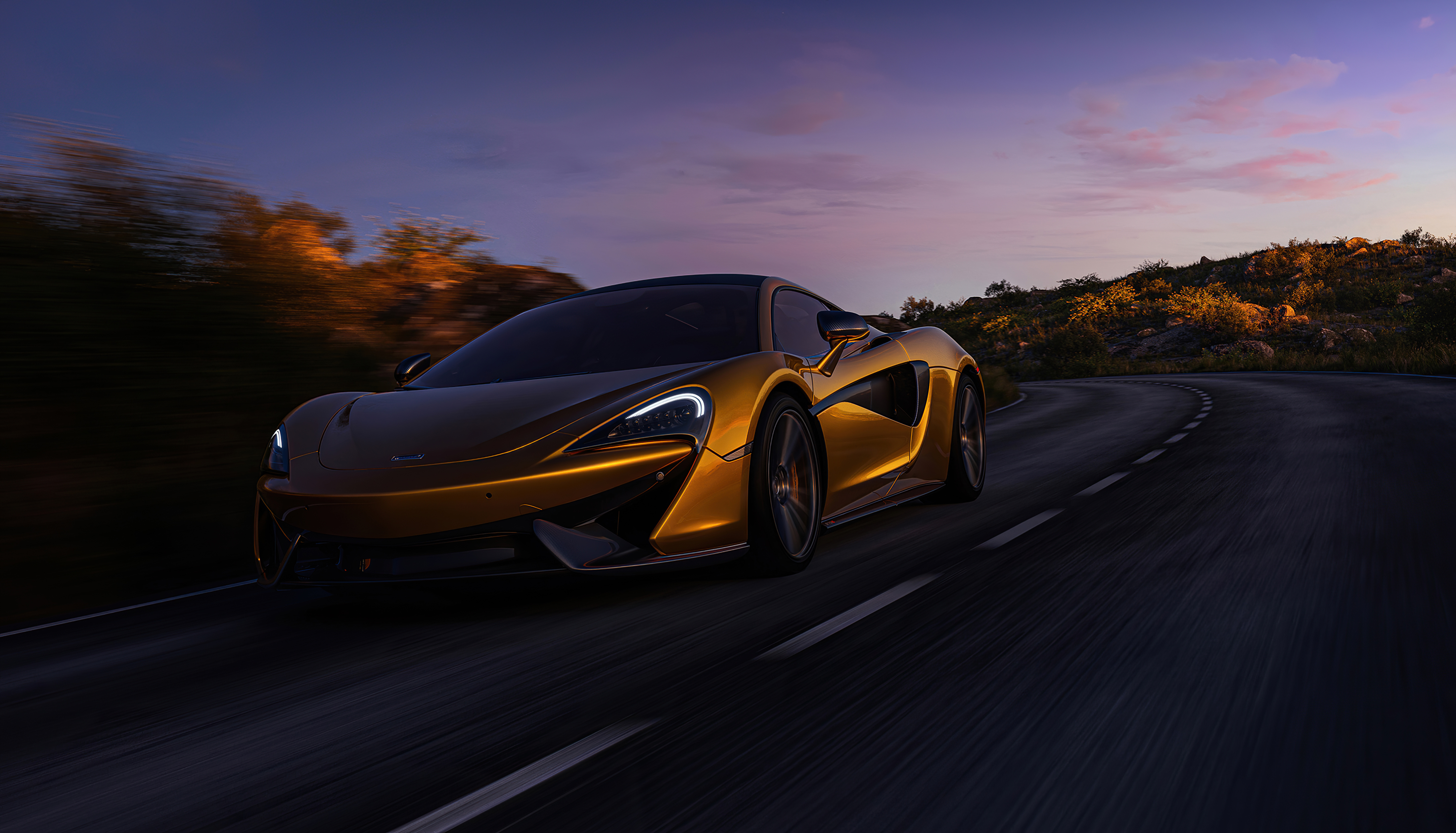 Обои Mclaren 570S Spider Mclaren автомобили 2021 года на рабочий стол