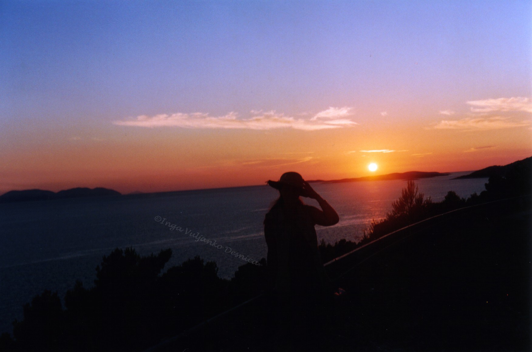 Wallpapers sunlight sunset road on the desktop