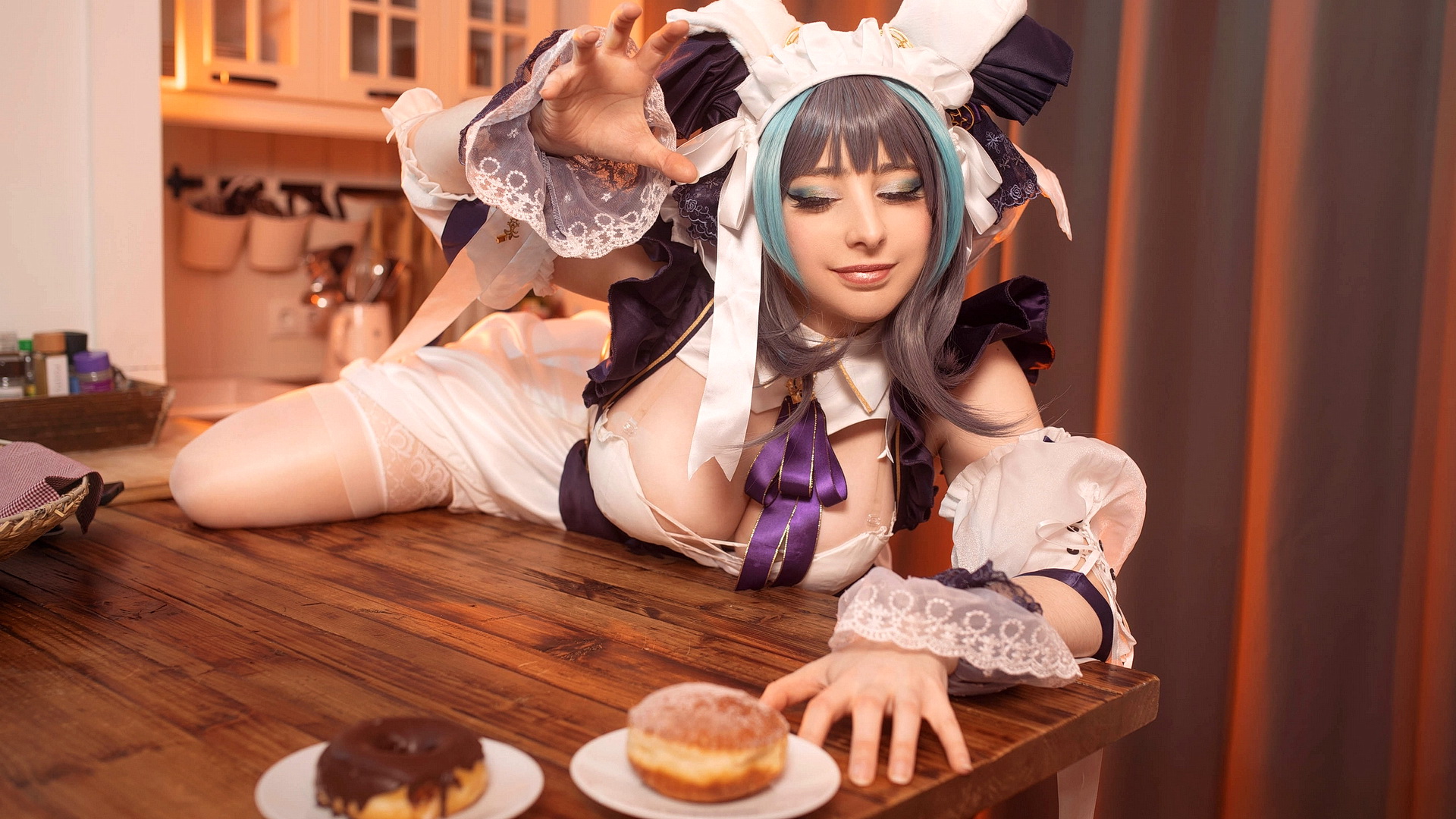 Бесплатное фото Mikomi Hokina - Cheshire Lingerie эпизод одиннадцатый