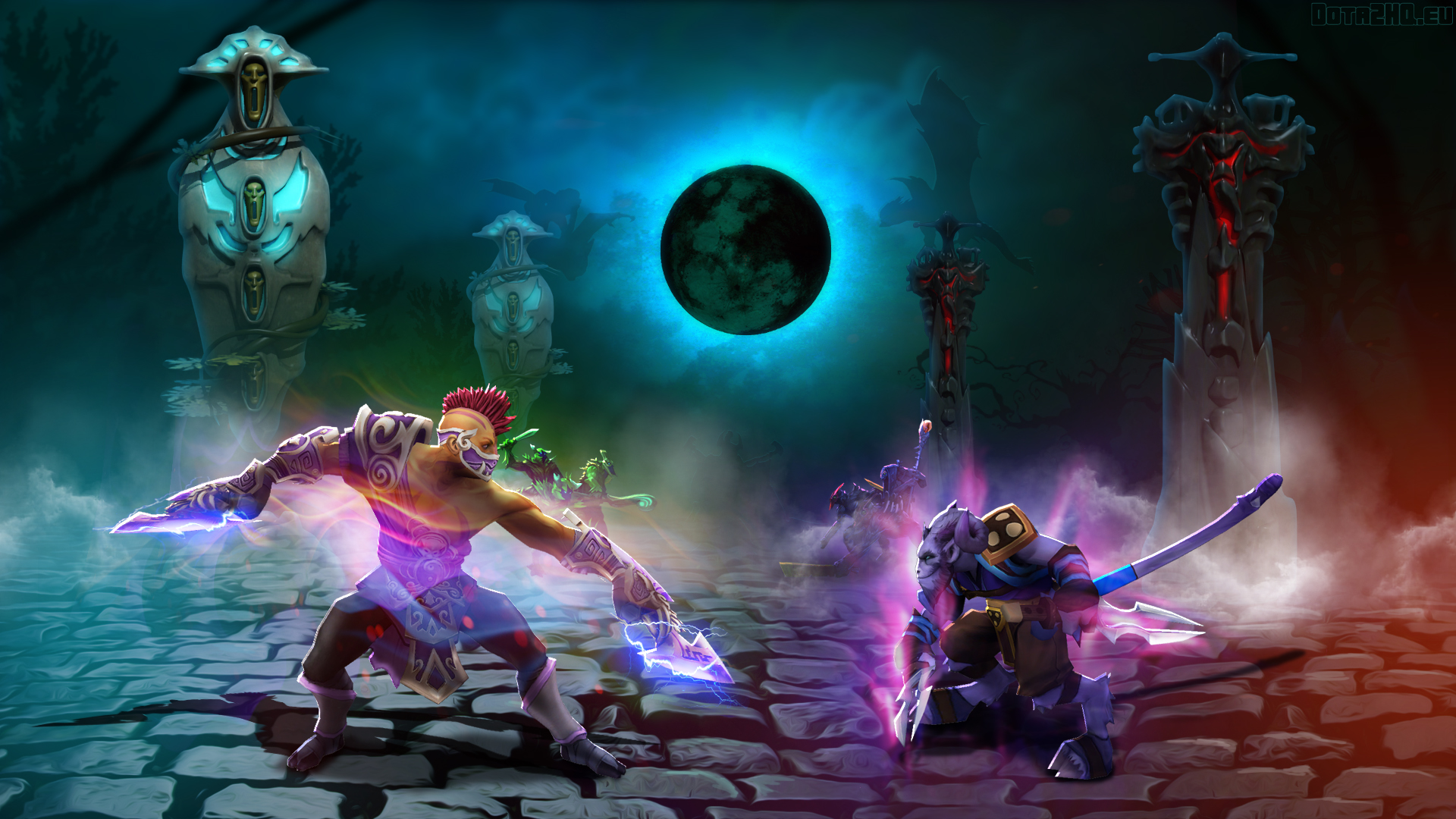 Wallpapers Dota 2 Riki 3D on the desktop