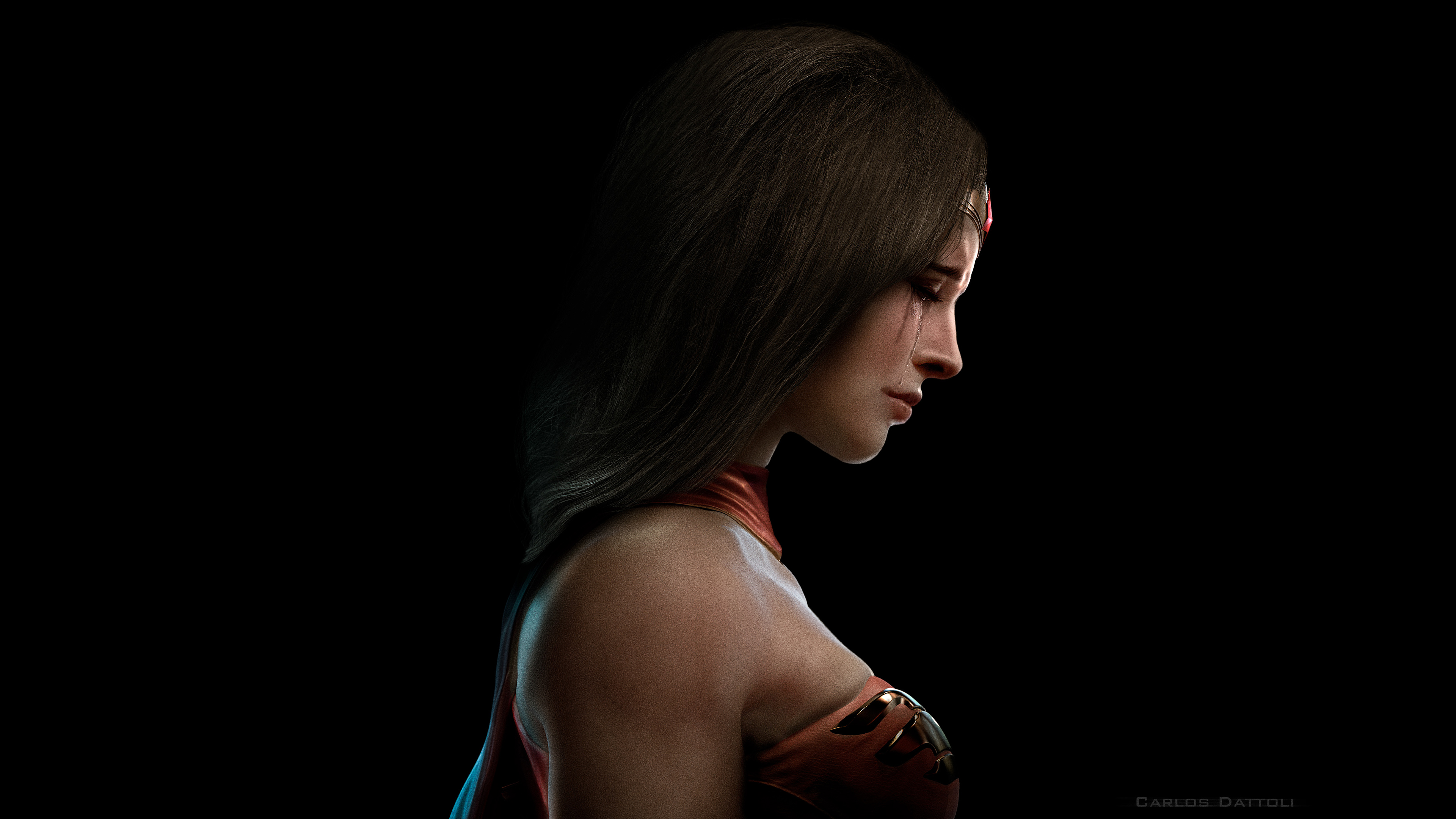 Wallpapers Wonder woman superheroes Behance on the desktop