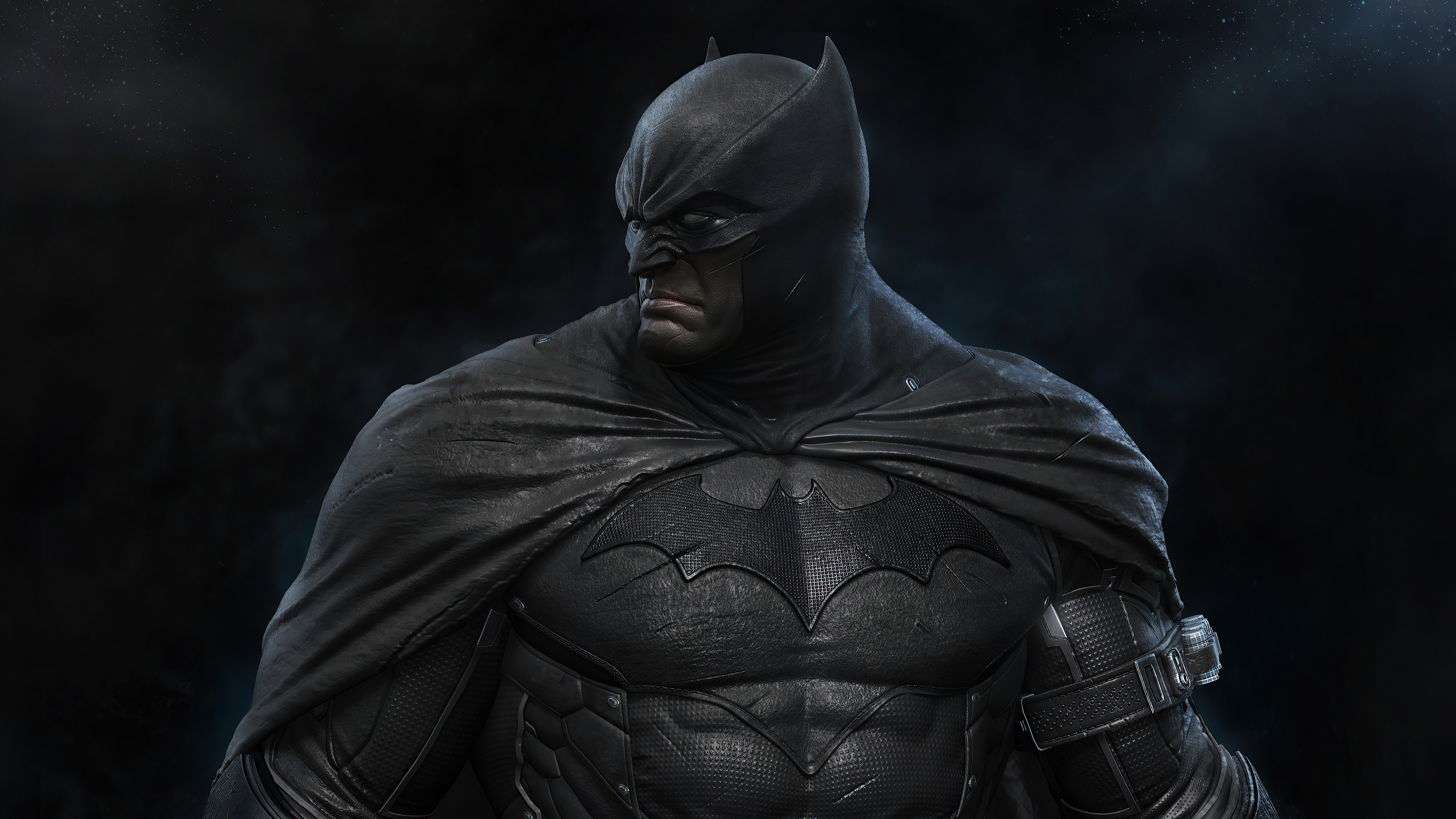 Wallpapers black Batman artwork on the desktop