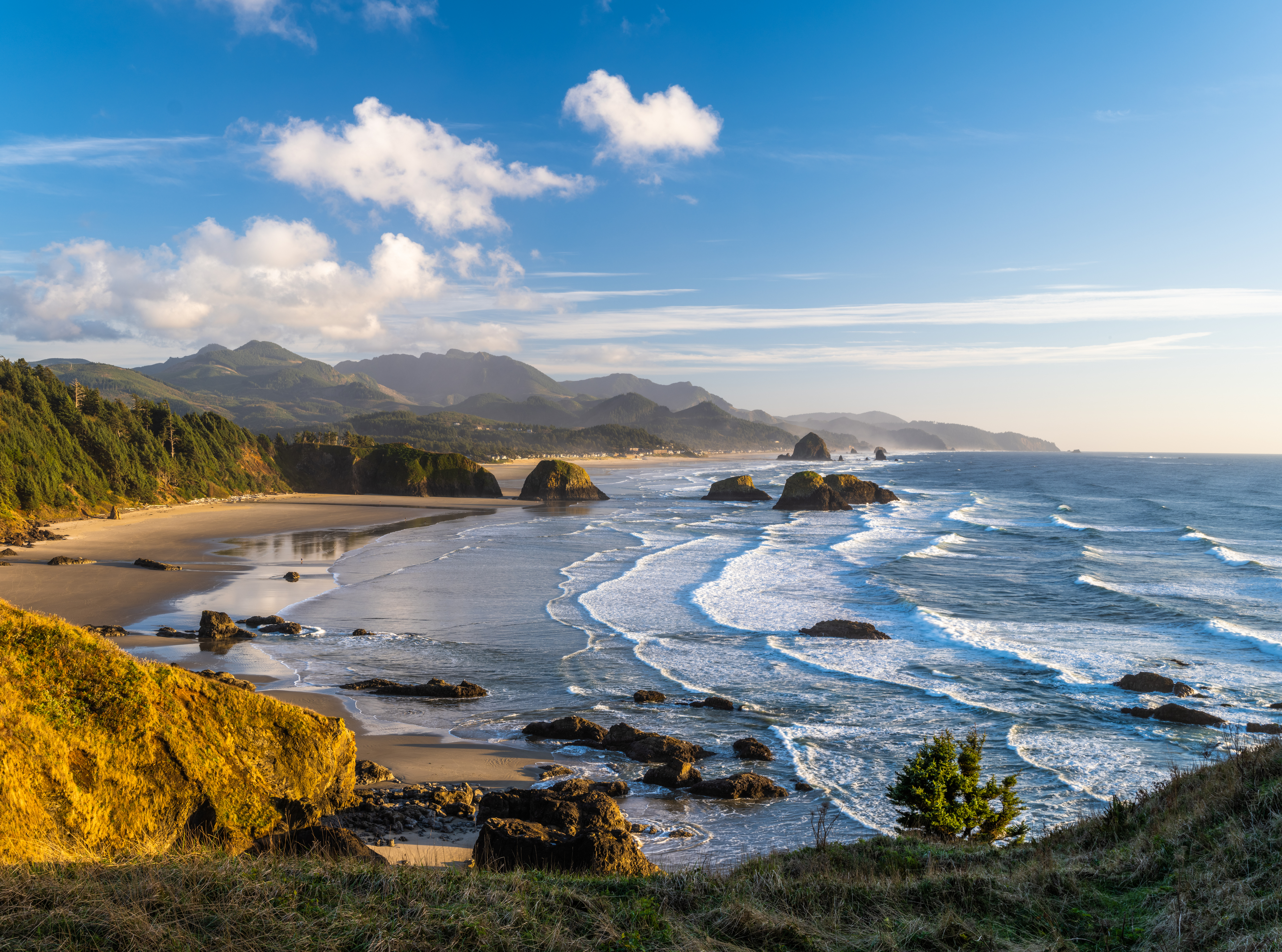 Wallpapers coast clouds usa scenery on the desktop