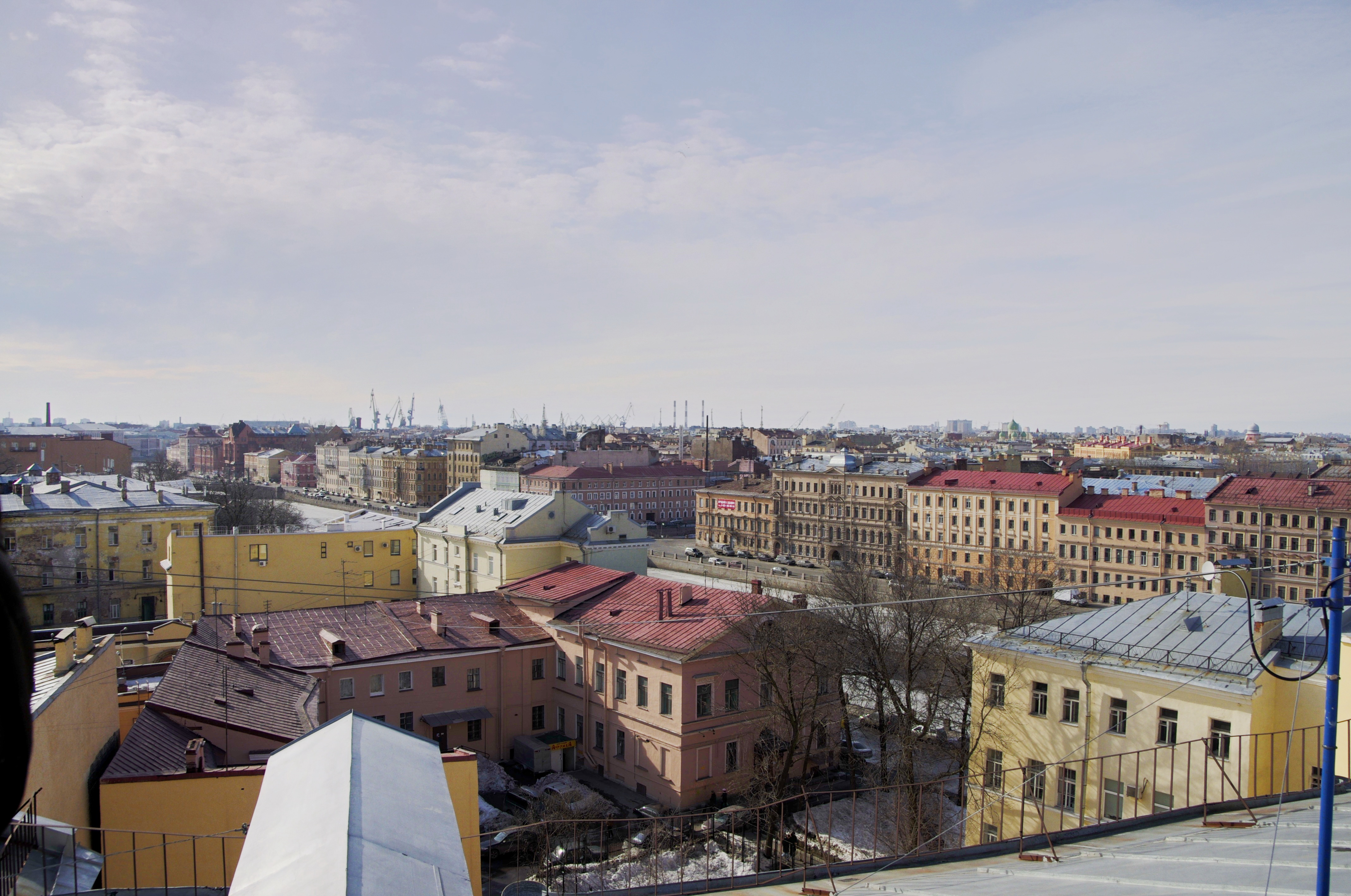 Обои St Petersburg старые дома постройки на рабочий стол