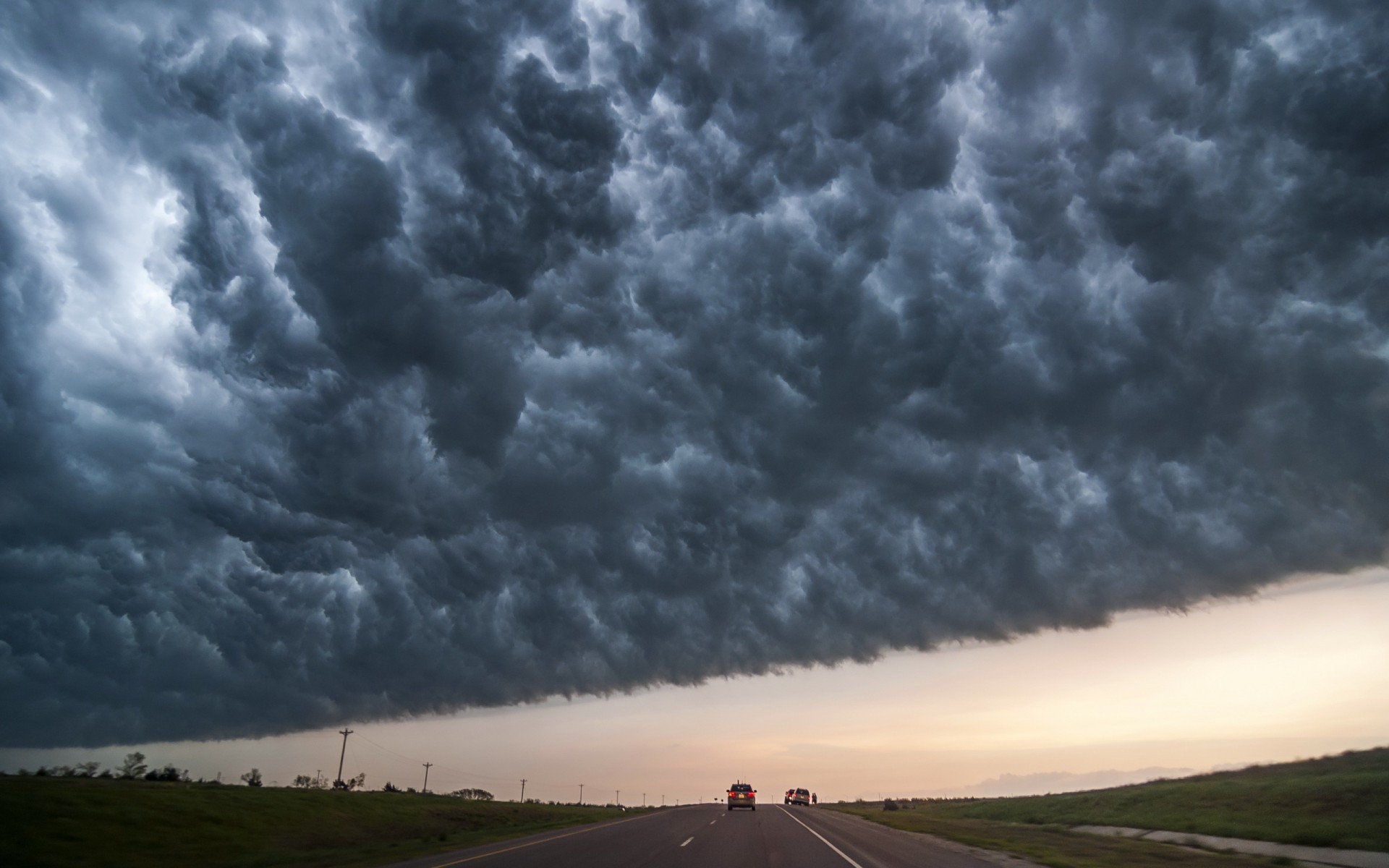 Free photo Beautiful sky with clouds during a storm