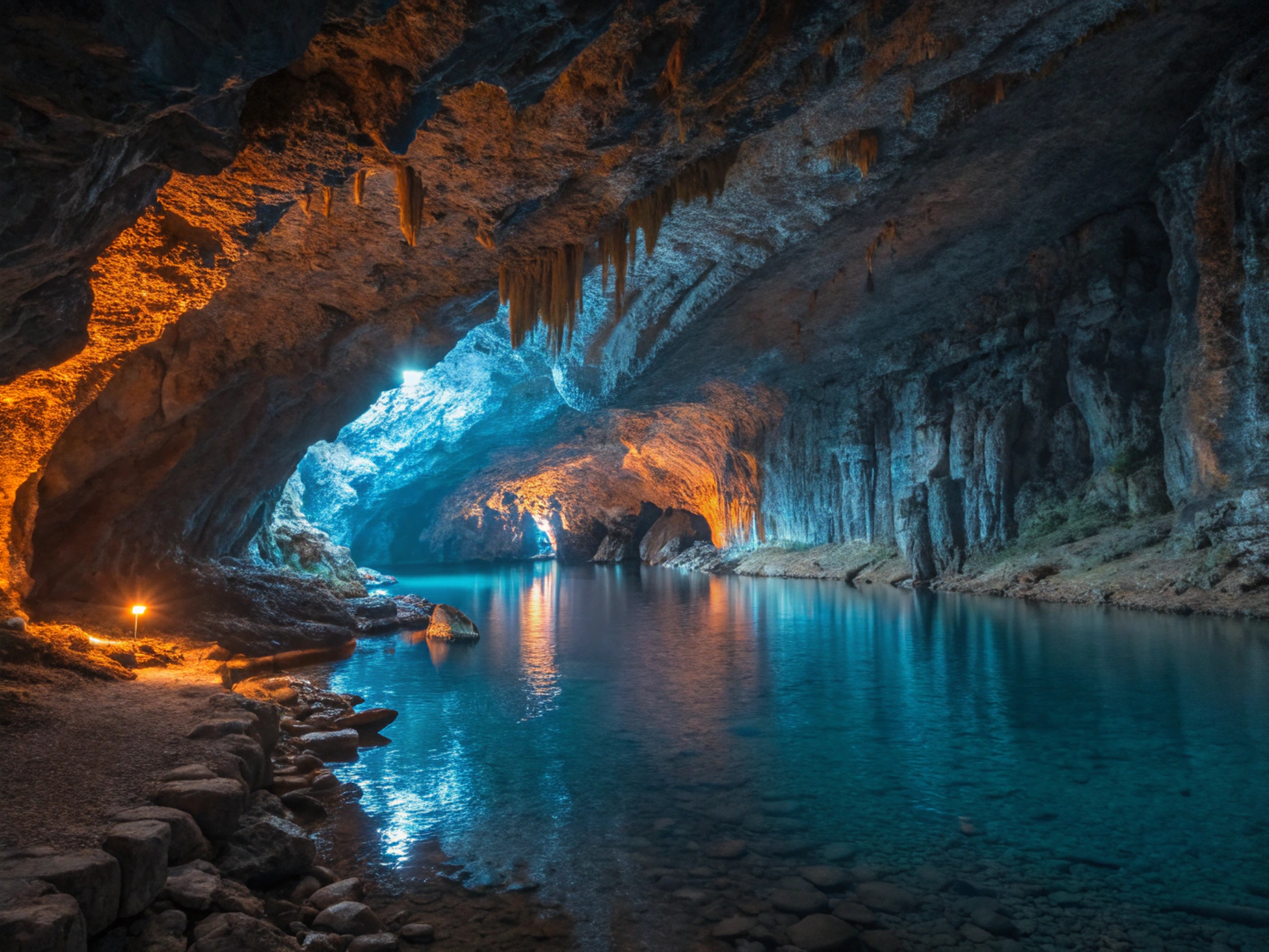 Озеро в пещере