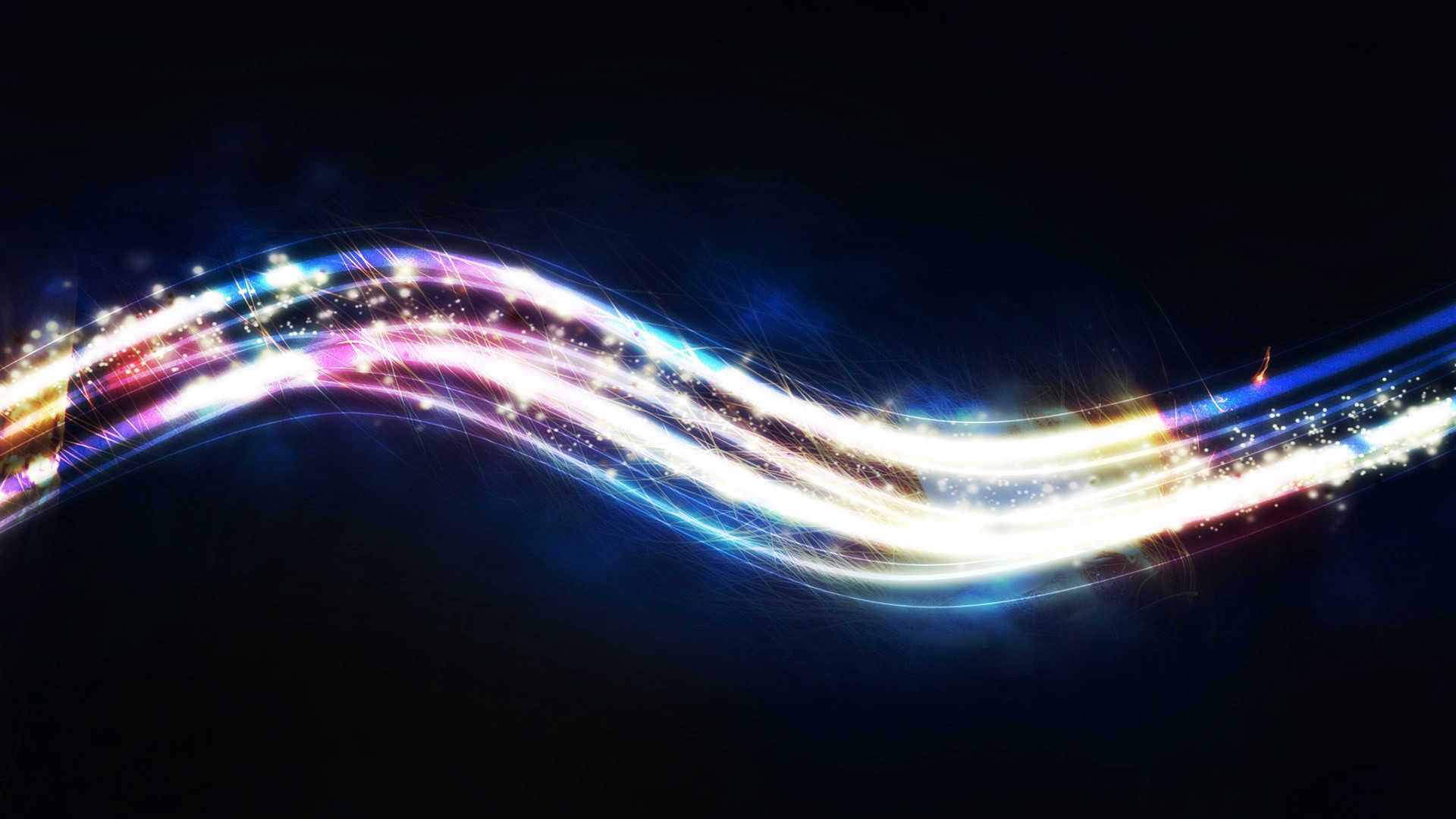 桌面上的壁纸晚上 抽象的 反射