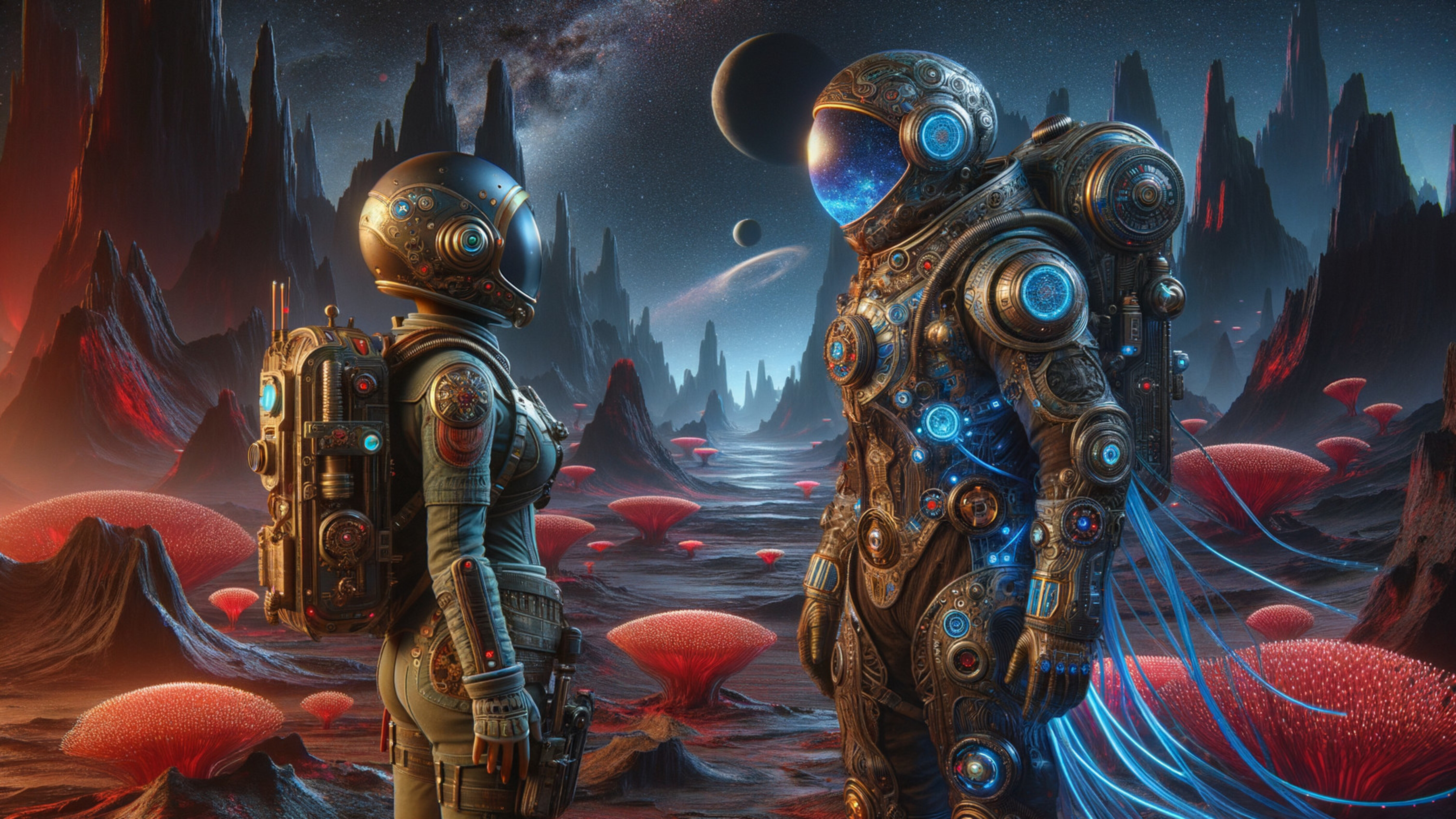 Meeting with cosmonauts