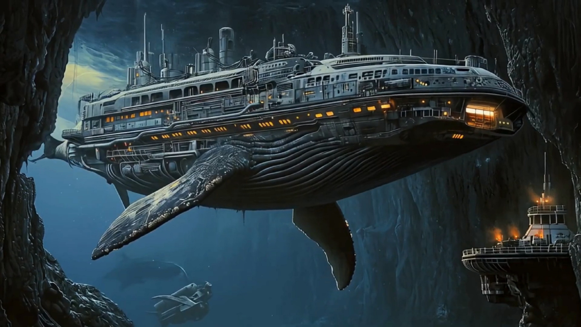 The submarine is a whale