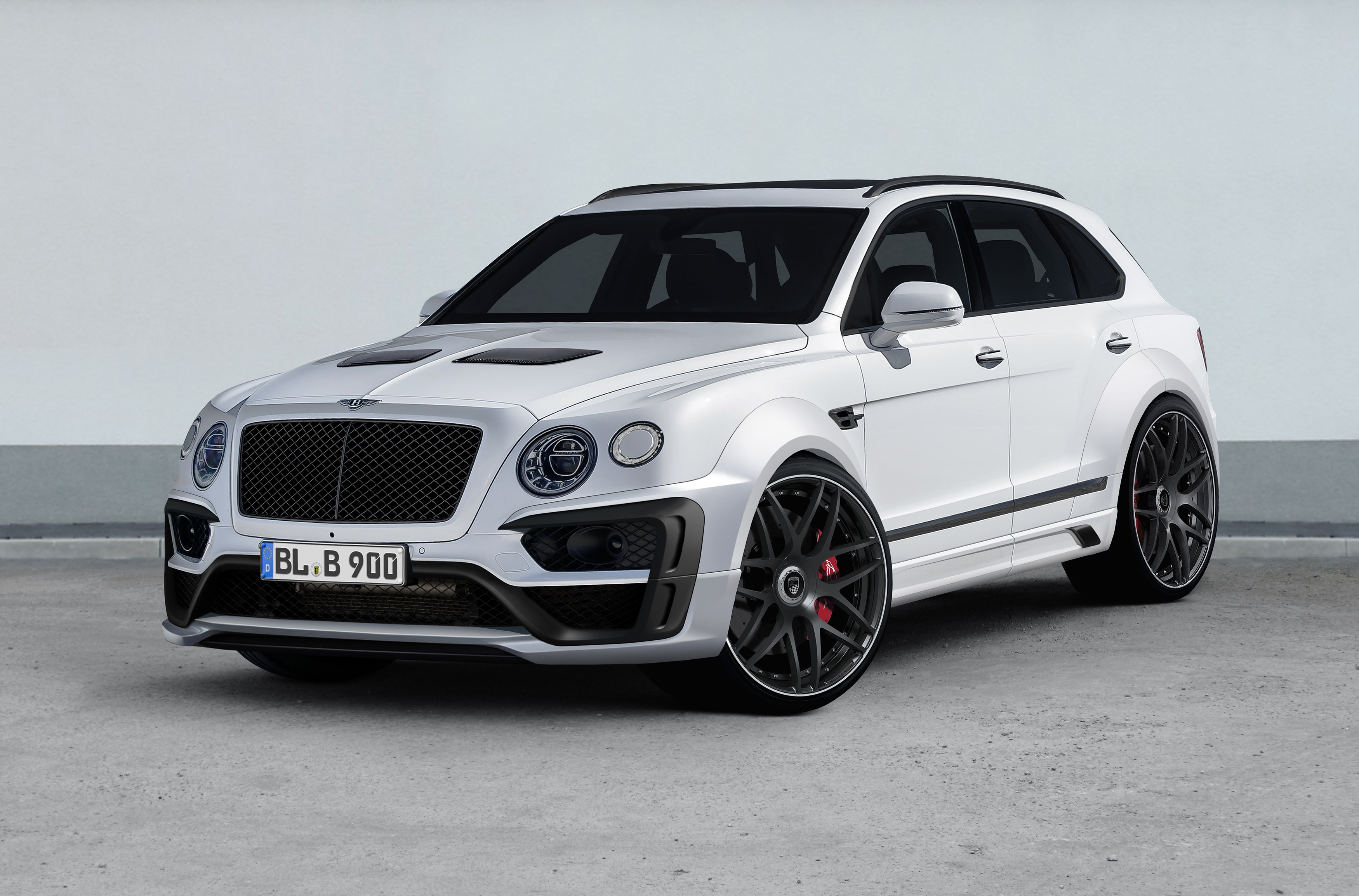 Bentley bentayga white