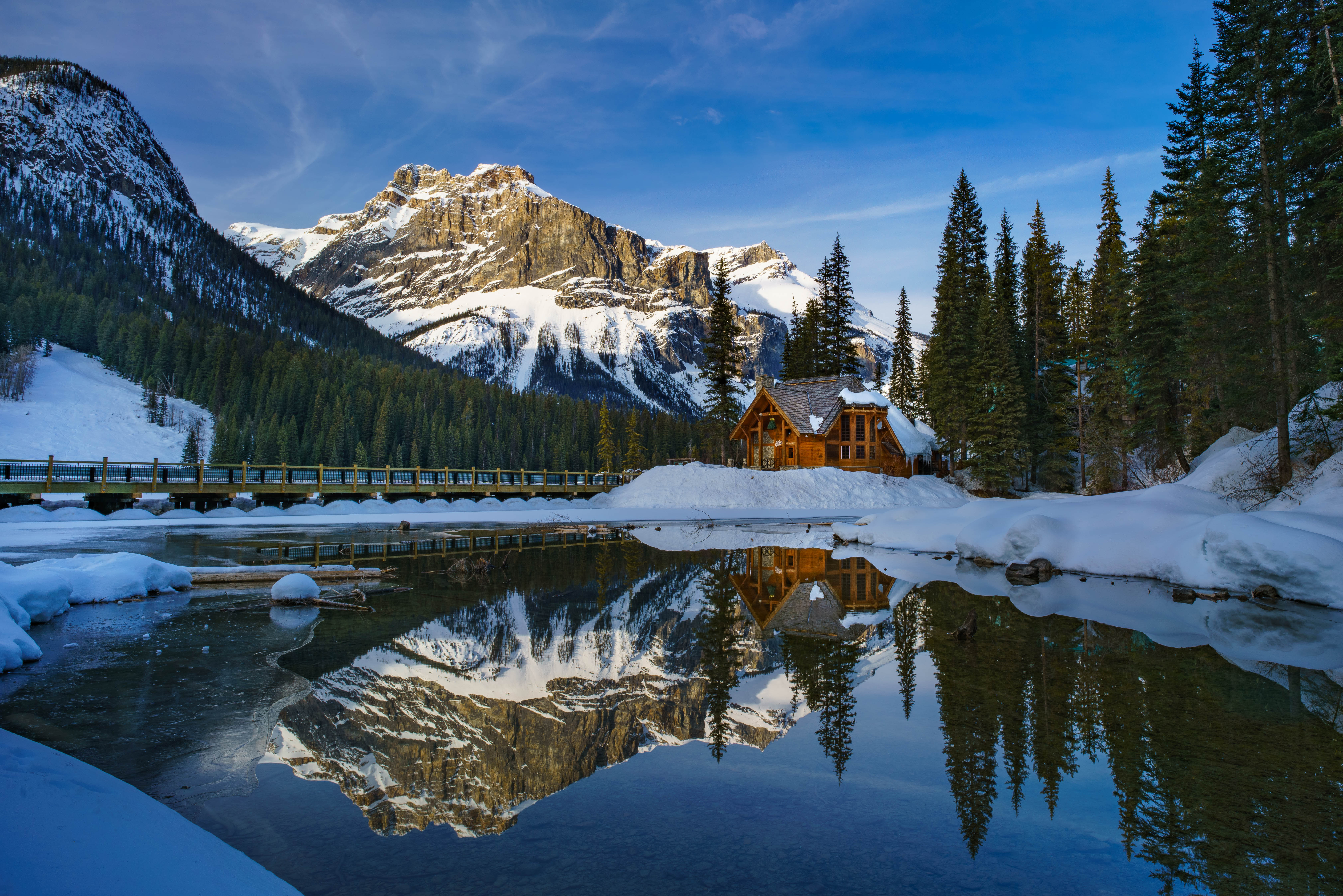 Wallpapers Yoho National Park Emerald lake Yoho national Park on the desktop