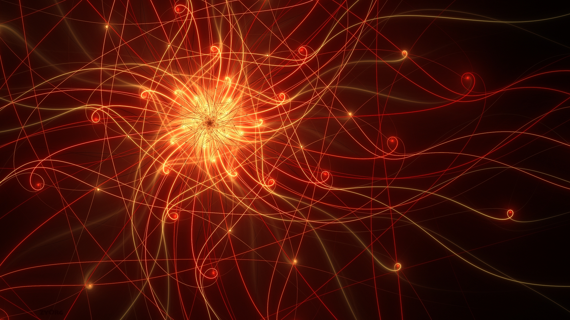 桌面上的壁纸线条 Plexus 背景