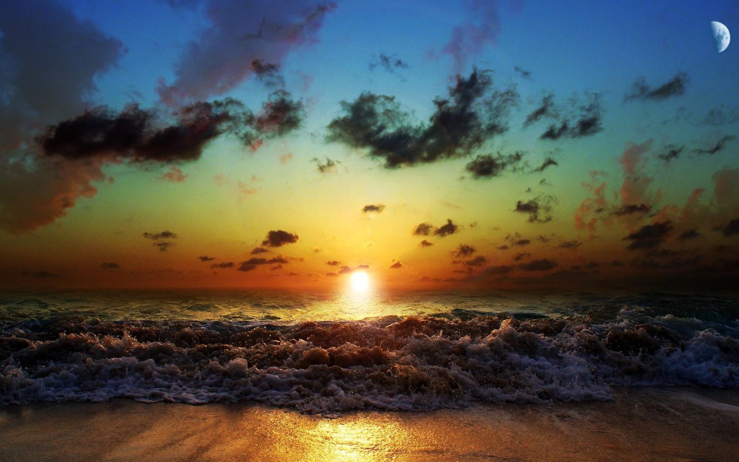 Wallpapers beach sea skyscapes on the desktop