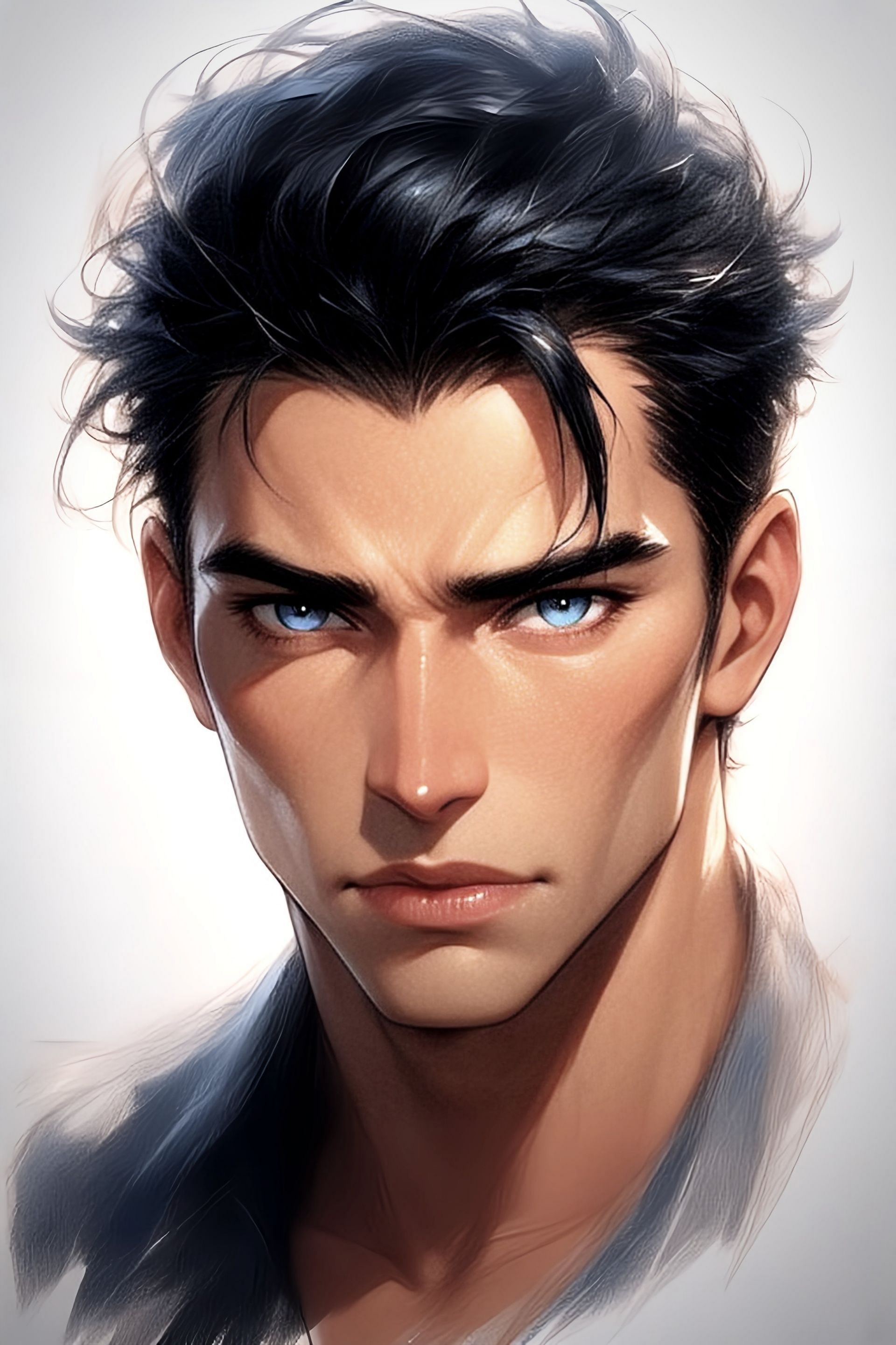 一个英俊的男人