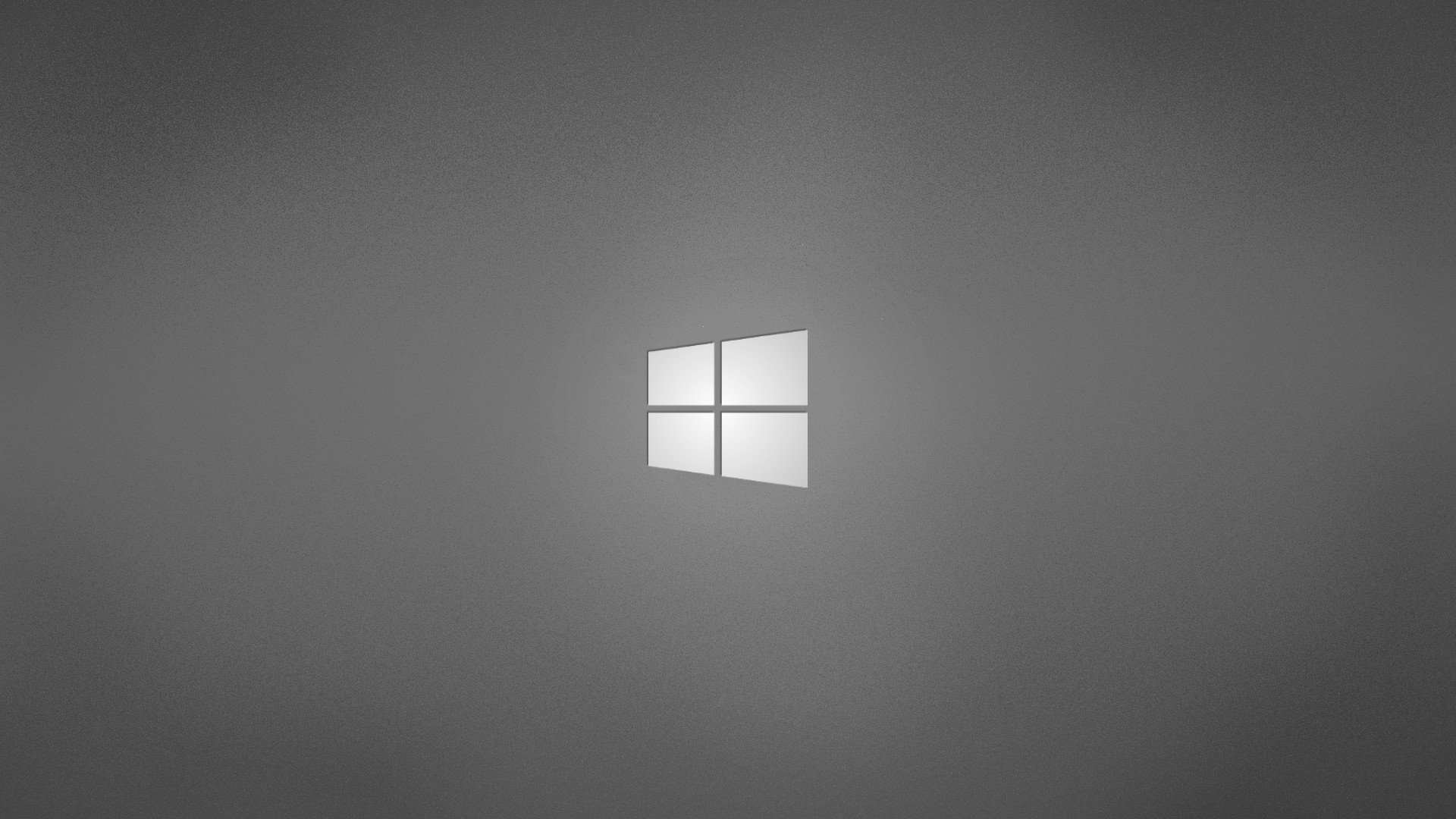 灰色的Windows 10标志