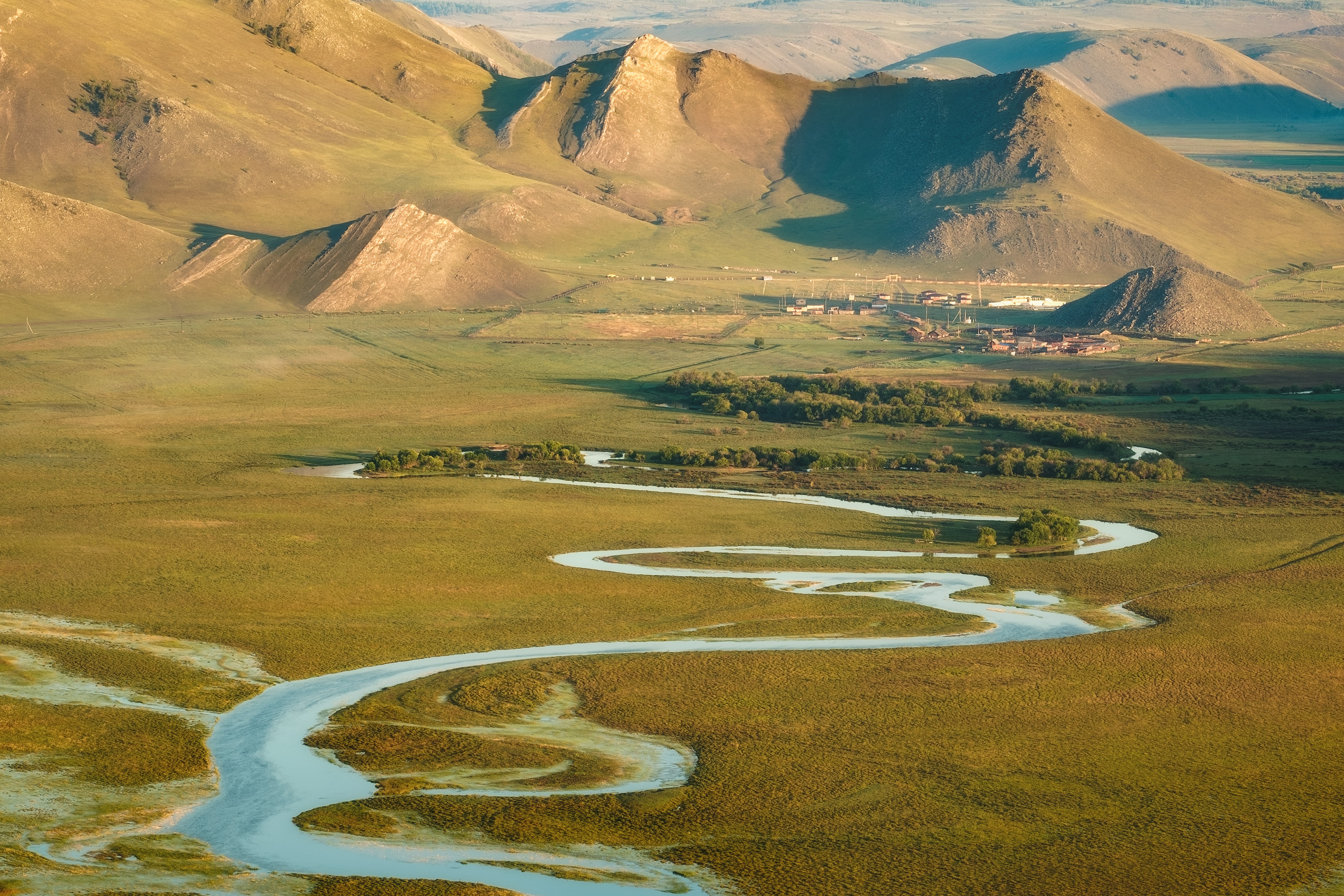 Free photo Anga river bends