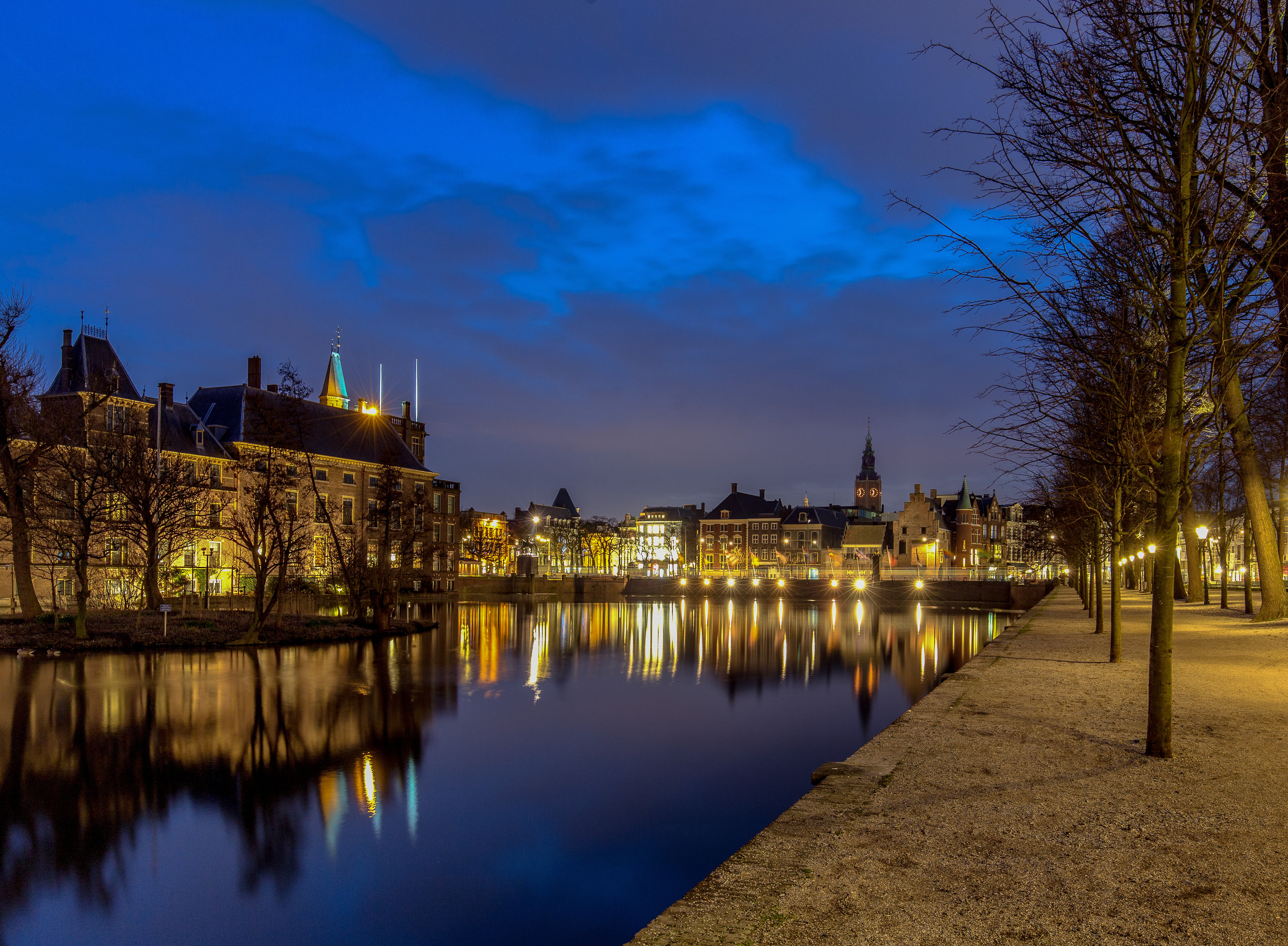 Wallpapers cities Netherlands pond on the desktop