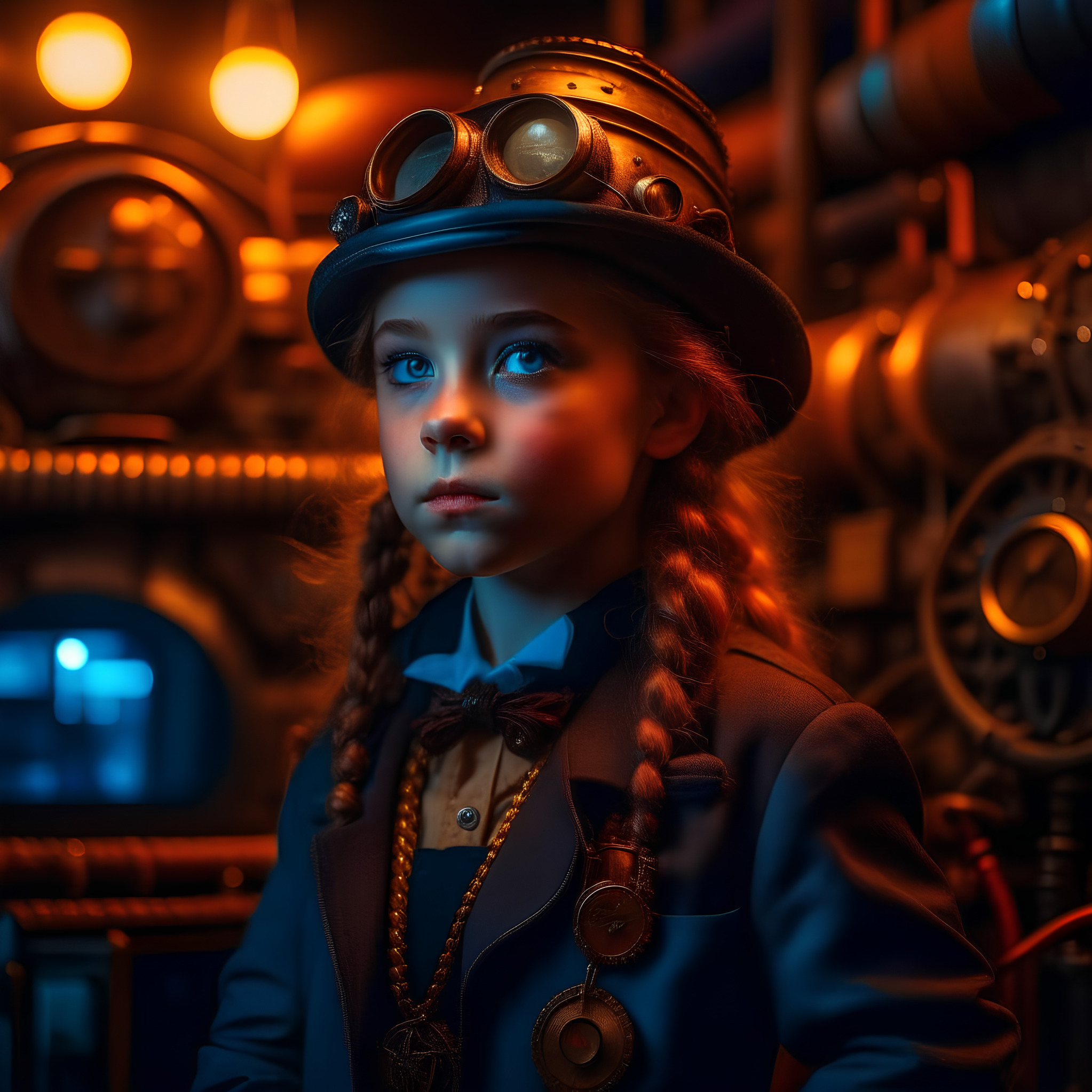 Бесплатное фото Steampunk girl 4
