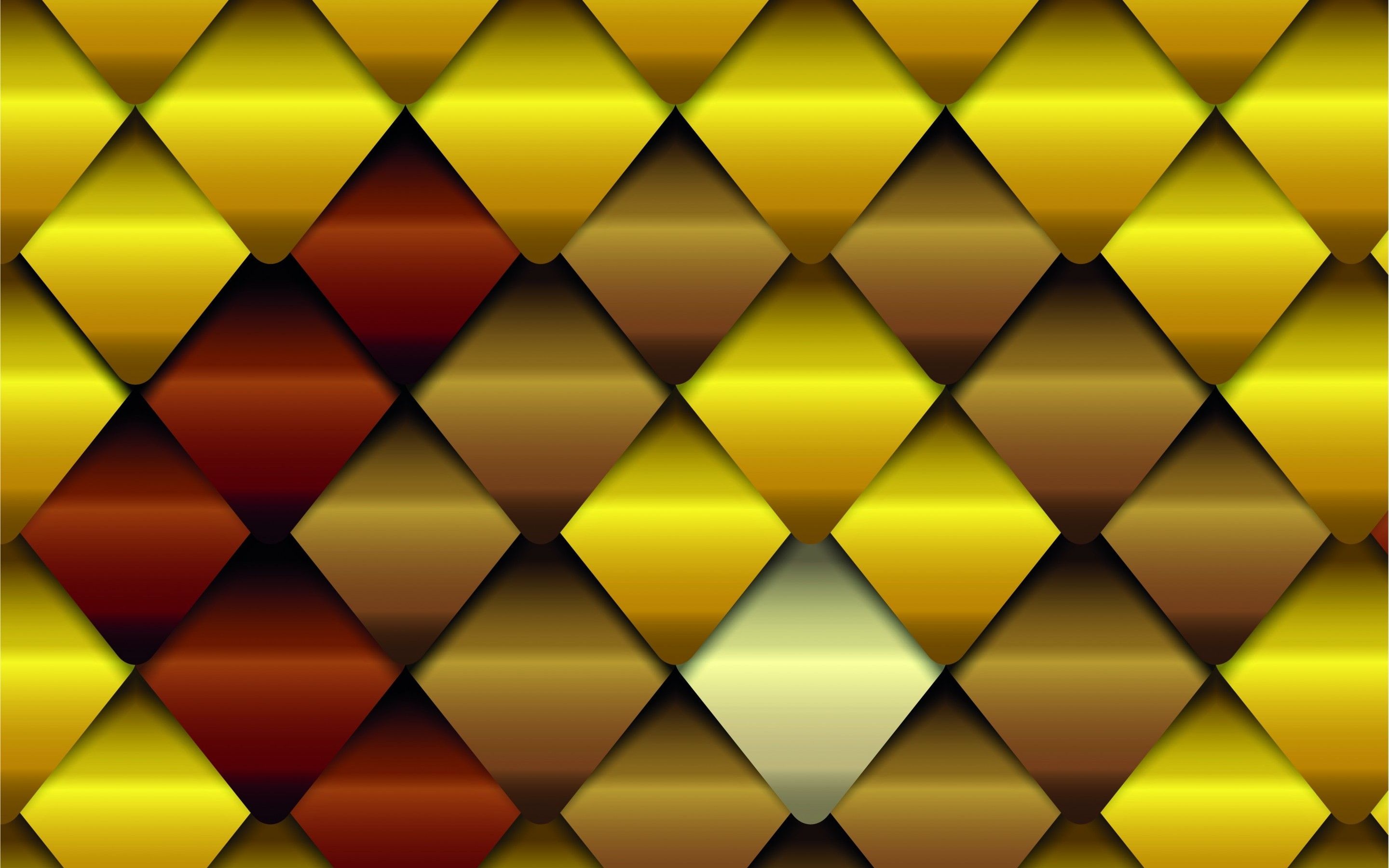 Wallpapers illustranion symmetry yellow on the desktop