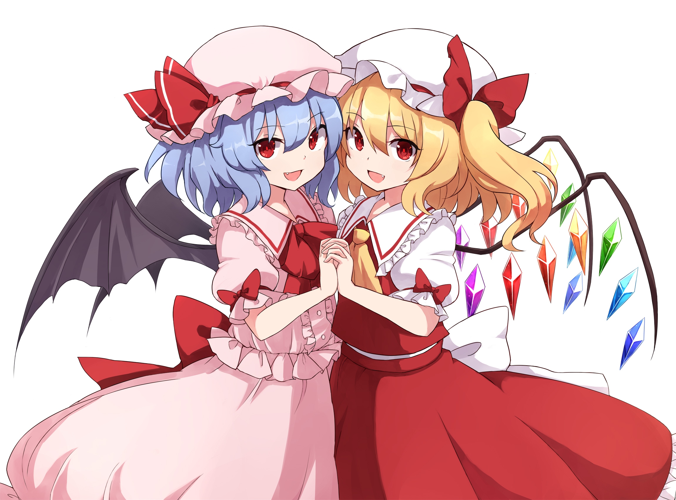 Wallpapers wallpaper remilia scarlet touhou flandre scarlet on the desktop