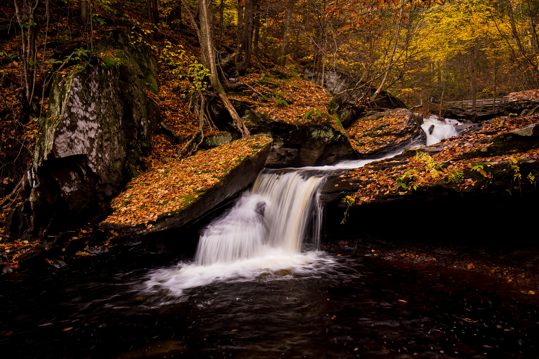 Wallpapers landscape flowing Pennsylvania on the desktop