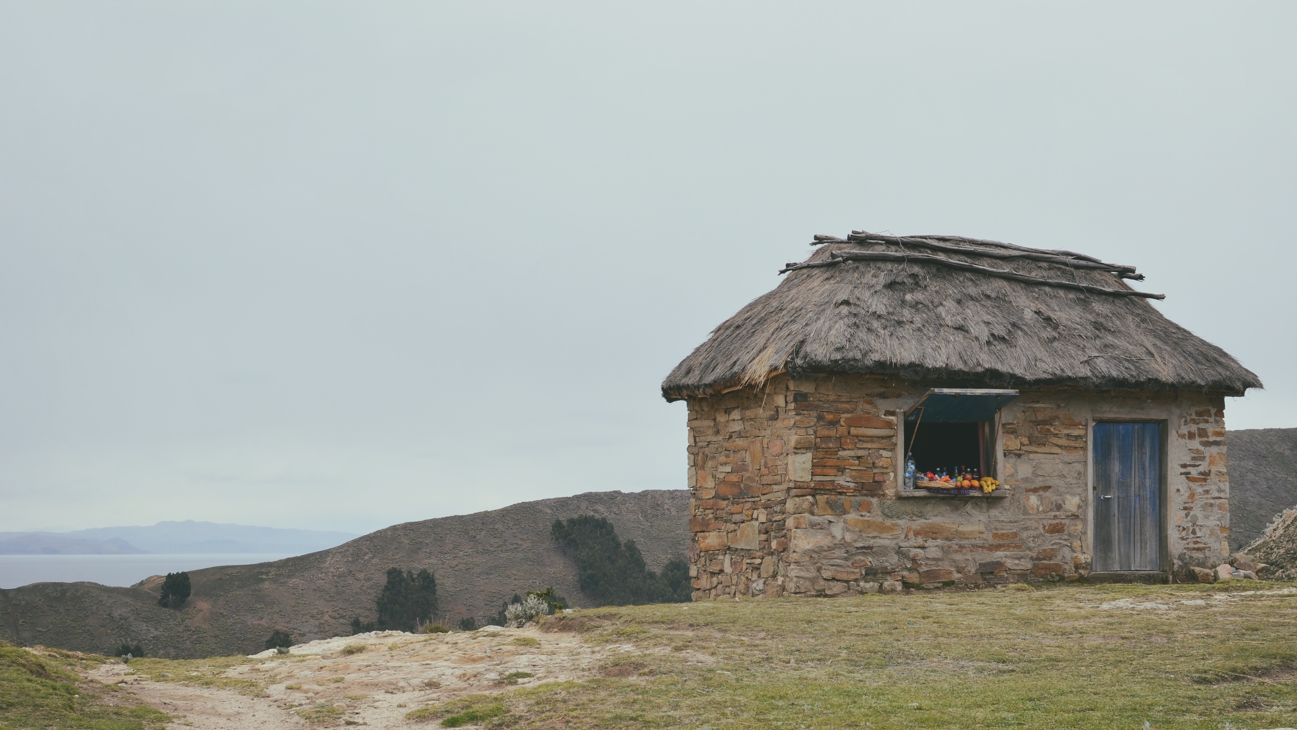 Free photo Stone hut