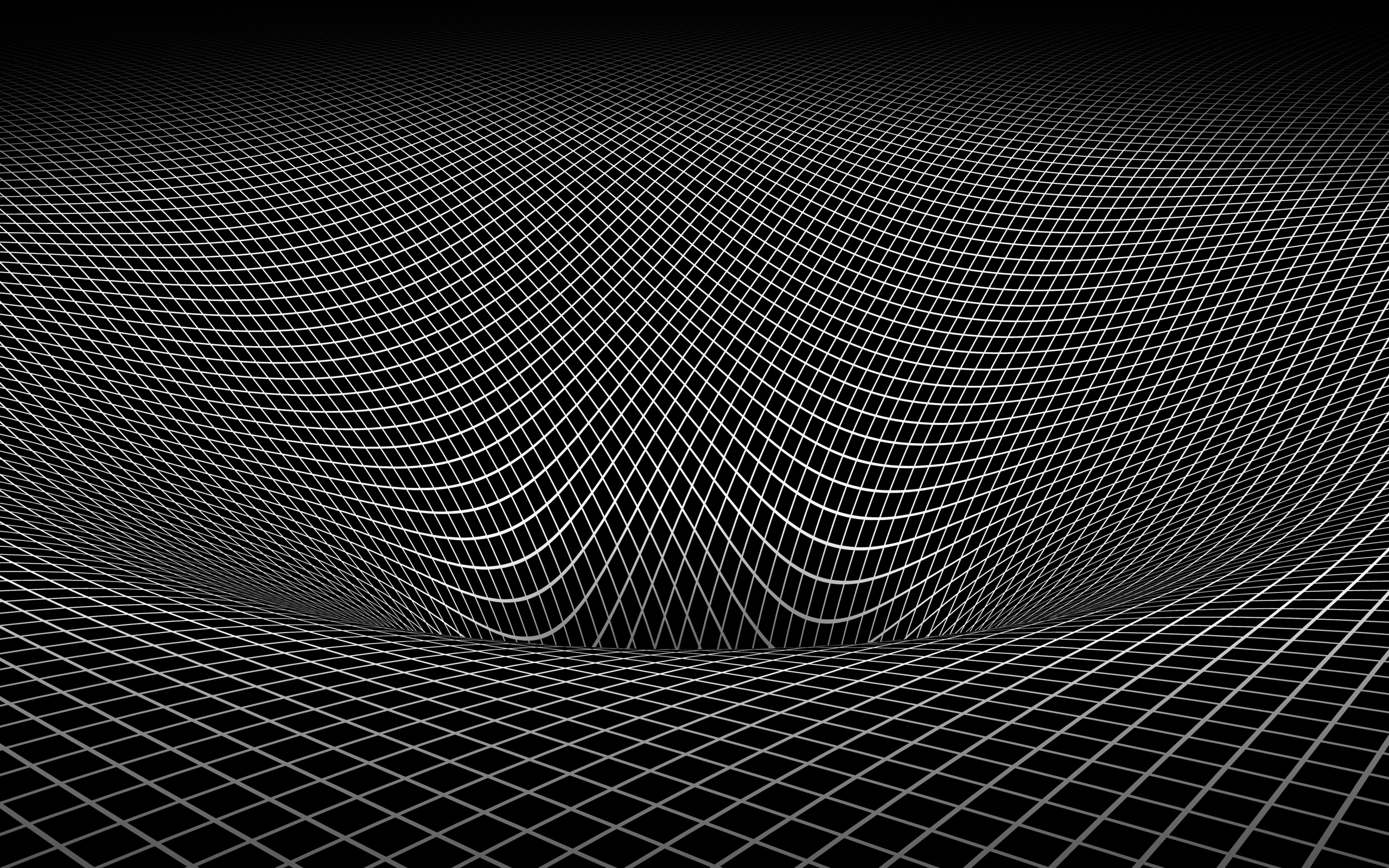 Обои черный монохромный симметрии на рабочий стол
