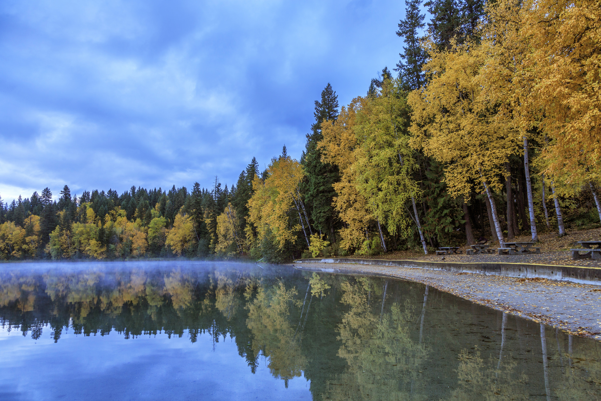 Wallpapers Dutch Lake Canada autumn on the desktop