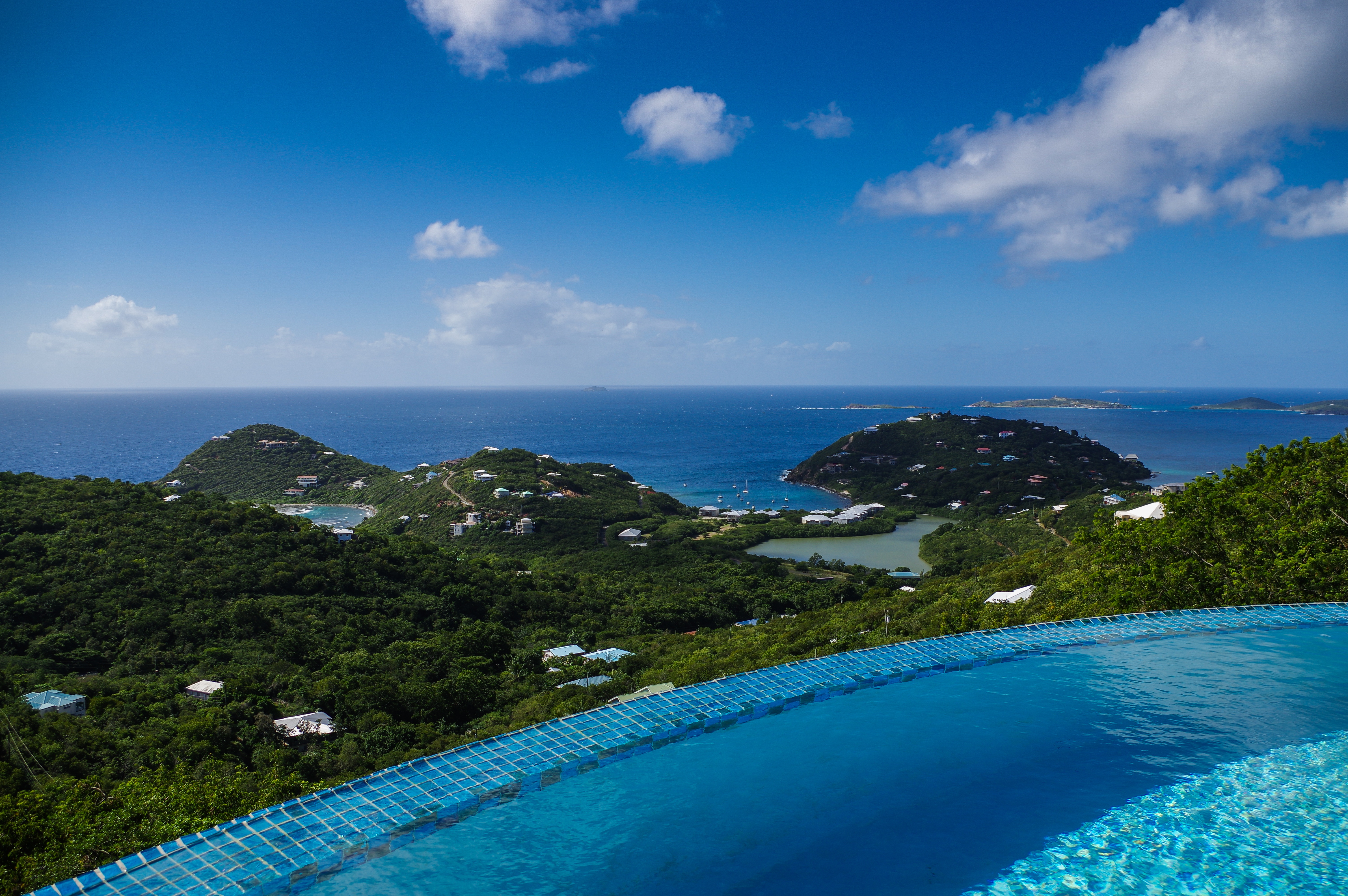 Free photo View of the Caribbean