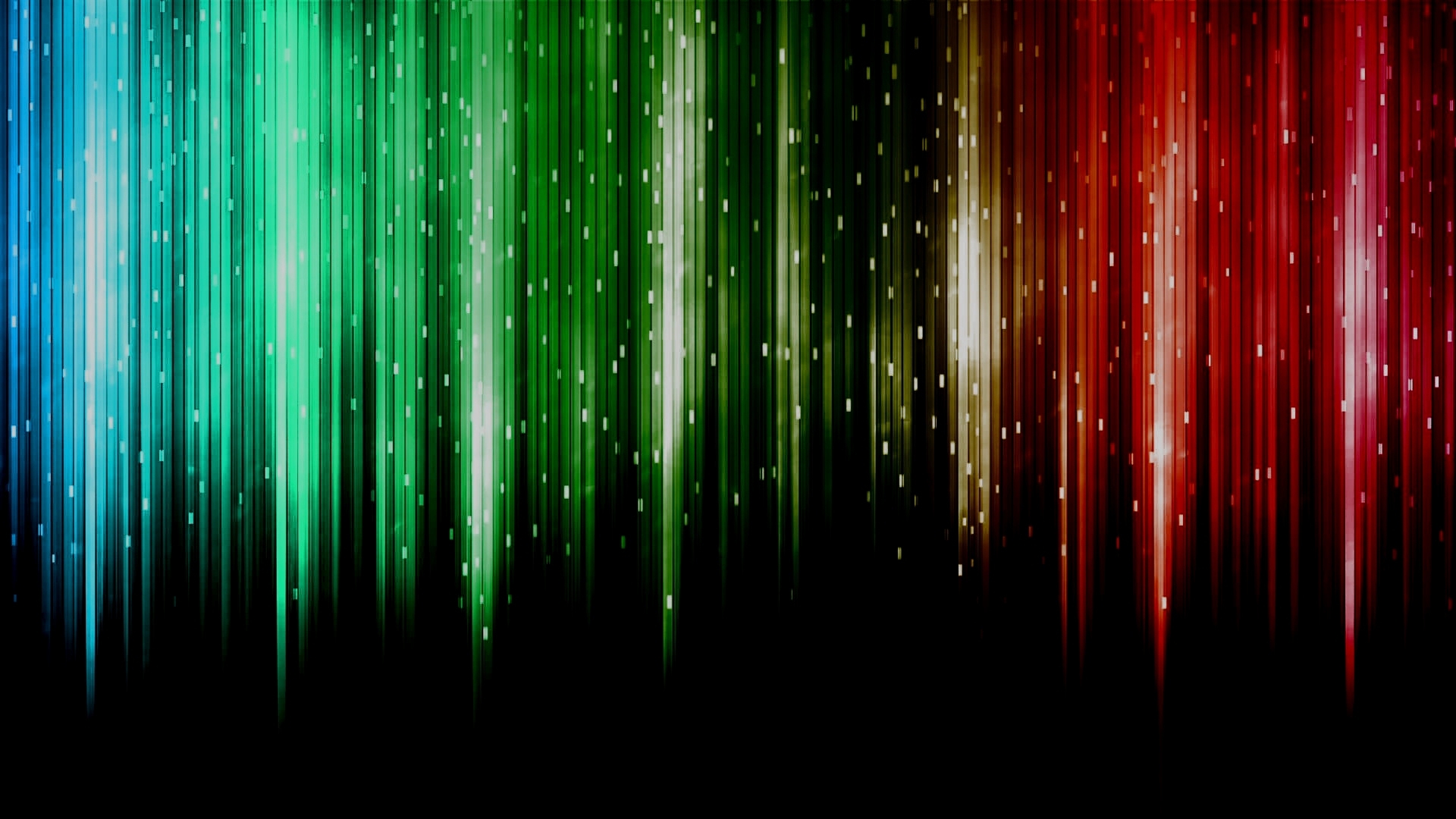 Wallpapers rainbow colors falling down glitter on the desktop