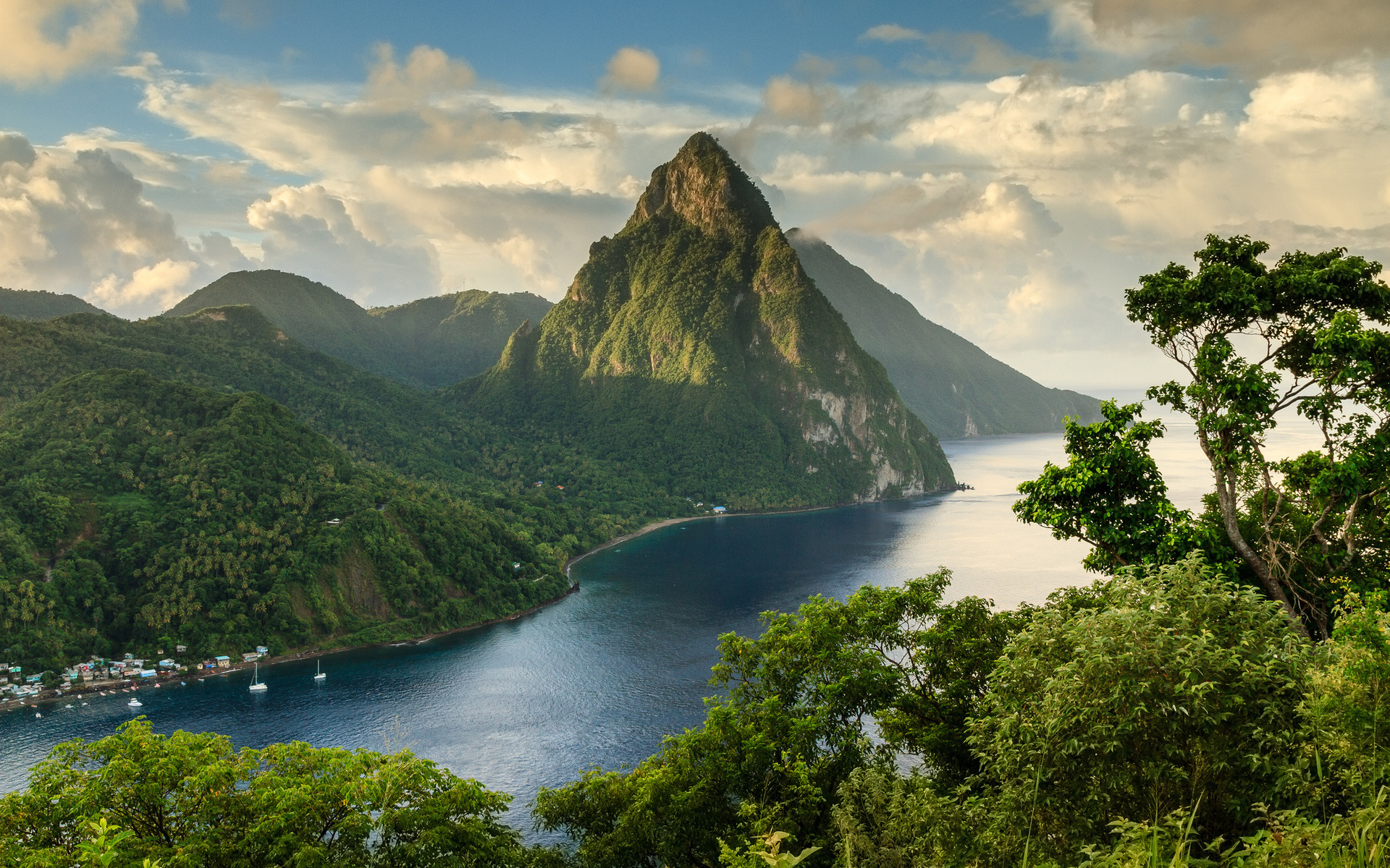 Free photo St. Lucia Island