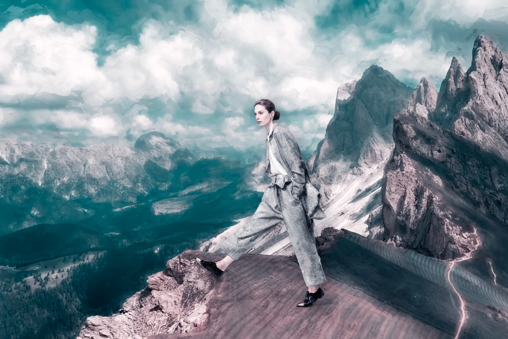 Бесплатное фото У неба на краю.