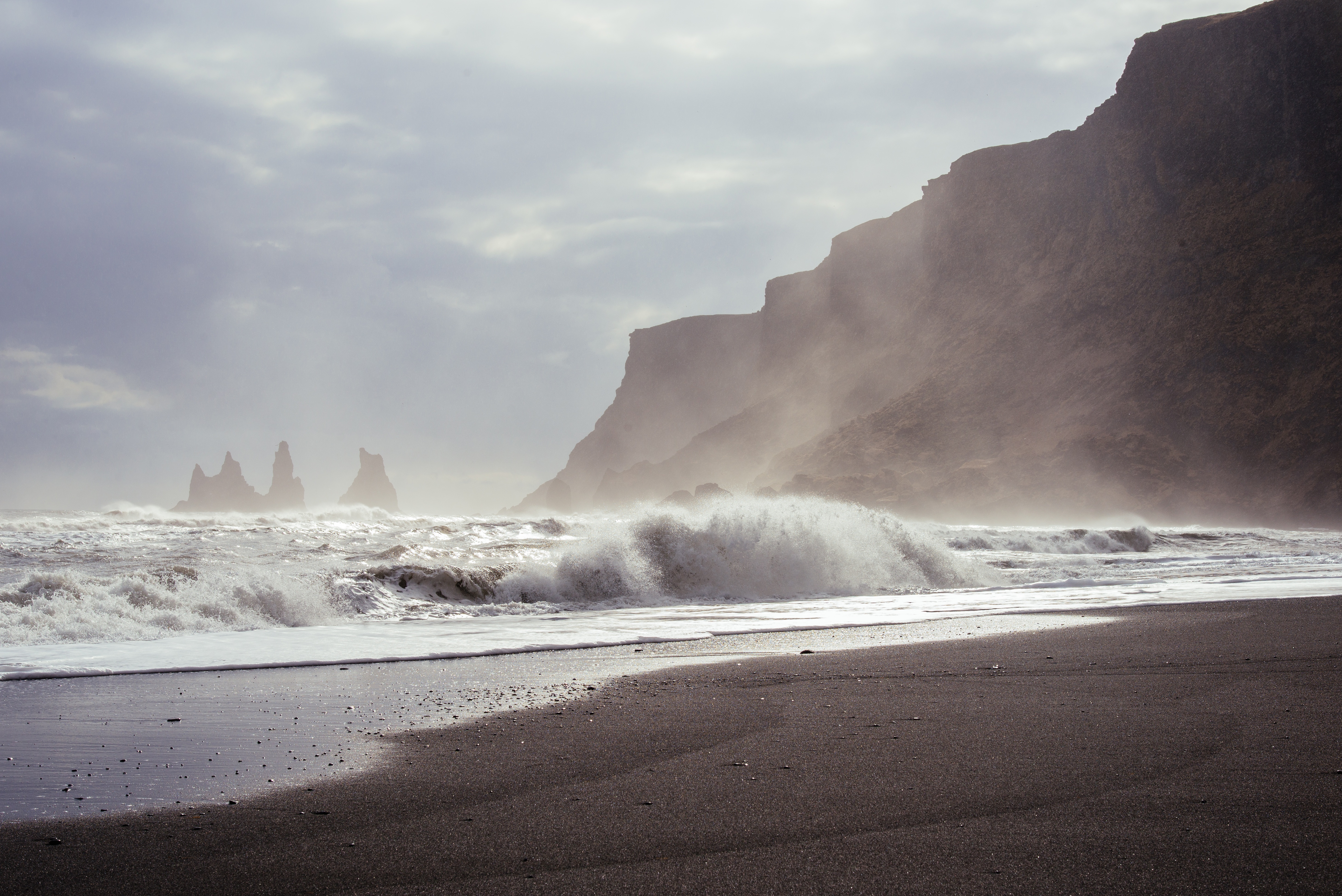 Wallpapers sabbia a beach the wind on the desktop