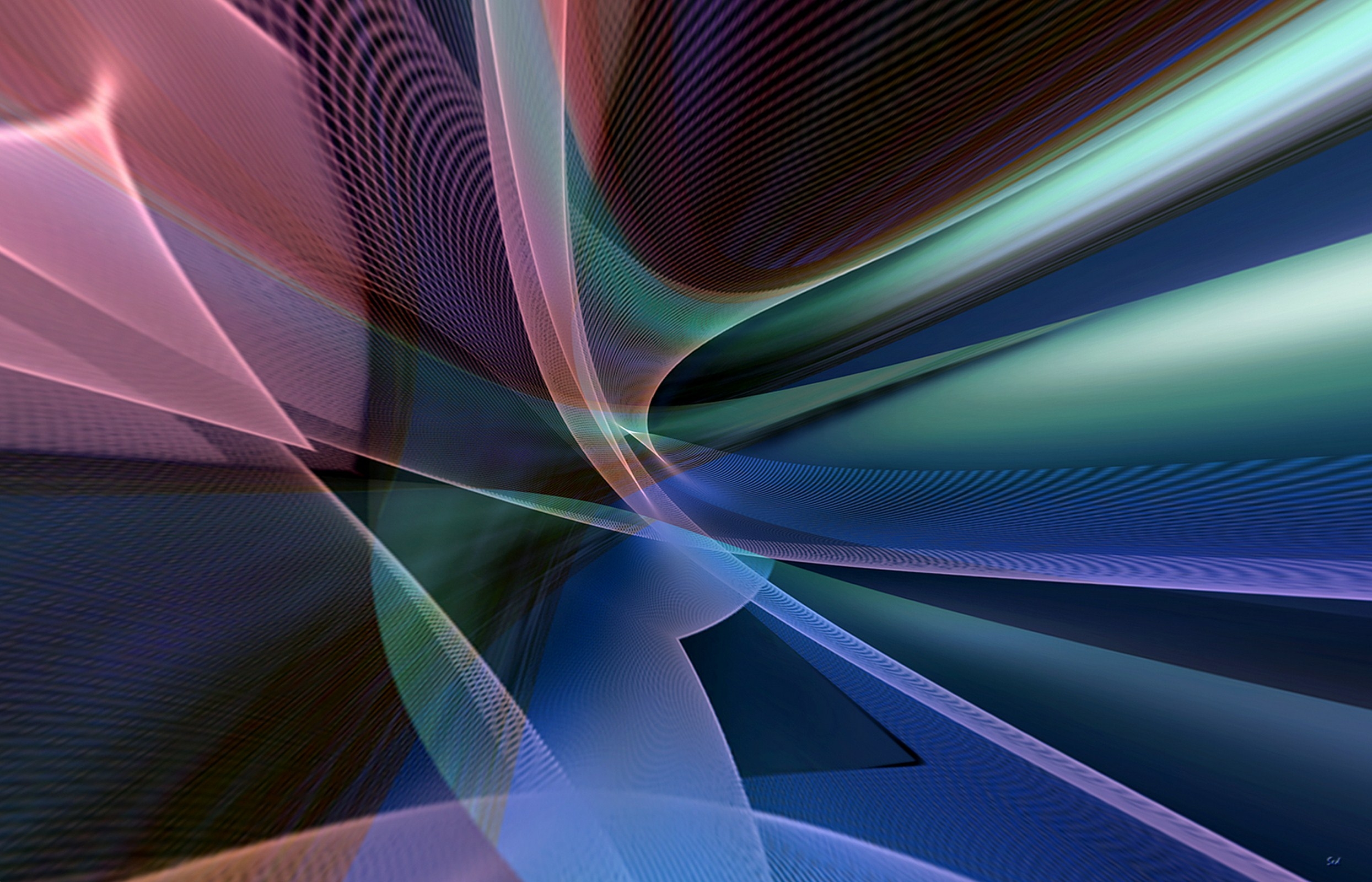 Бесплатное фото Абстрактные линии