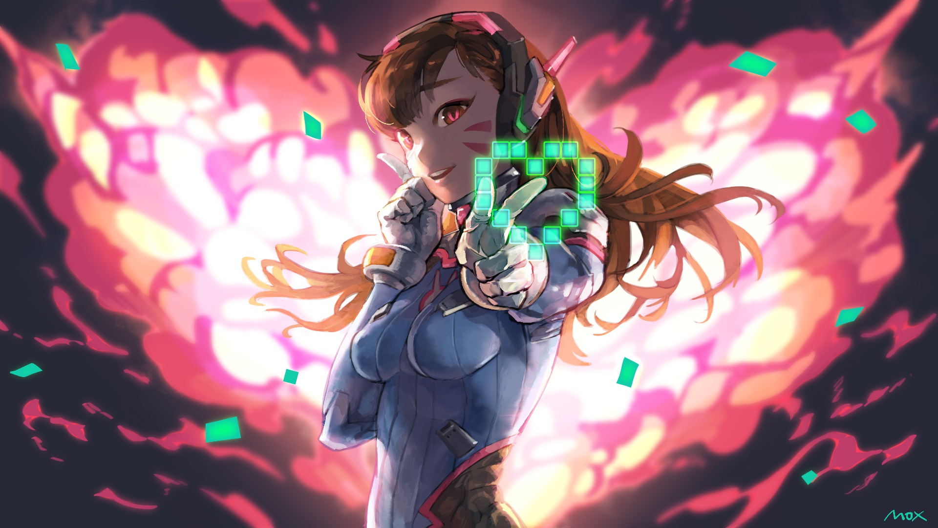 Обои видеоигры Overwatch произведение искусства на рабочий стол