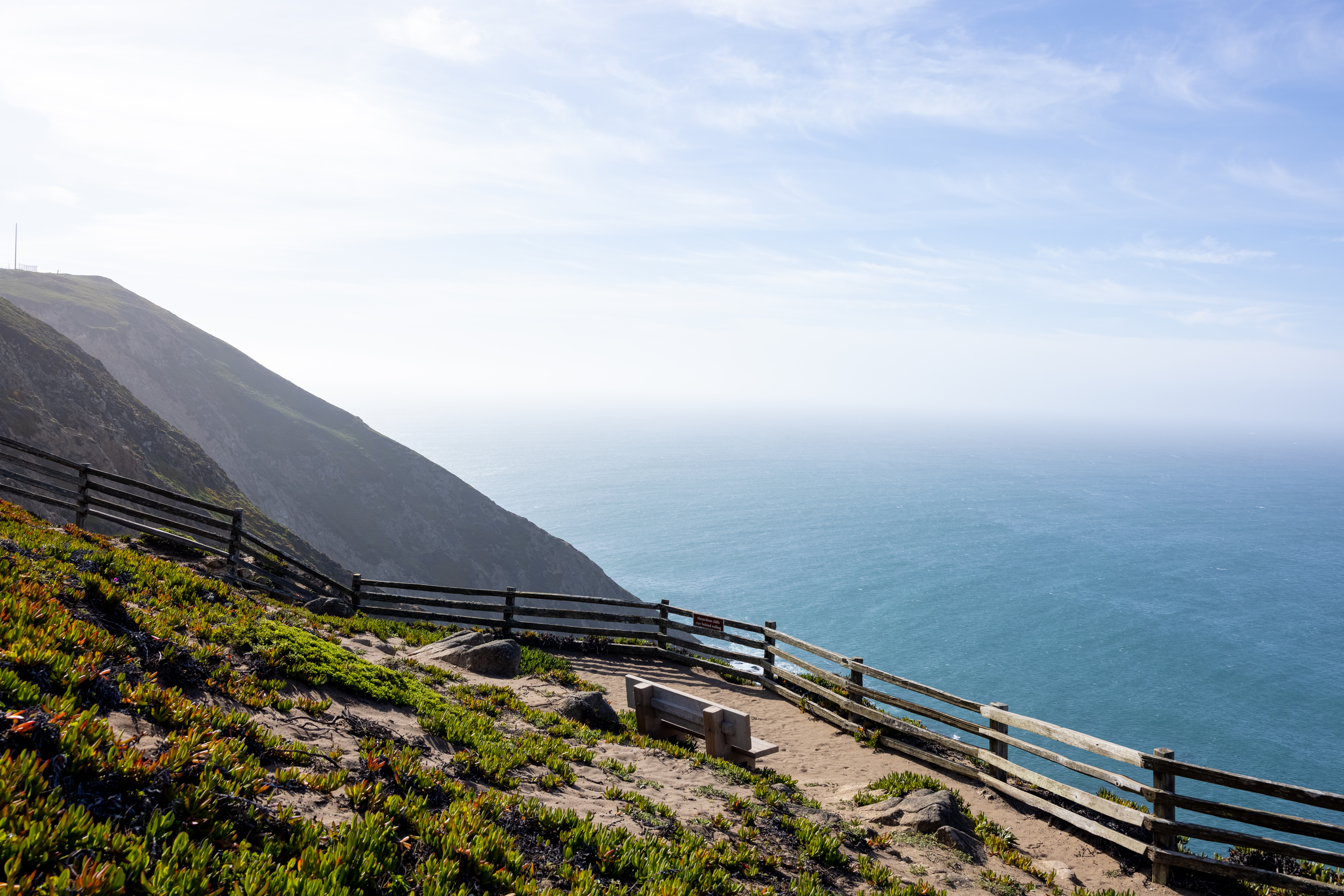 Pacific Ocean View in Point Reyes National Park
