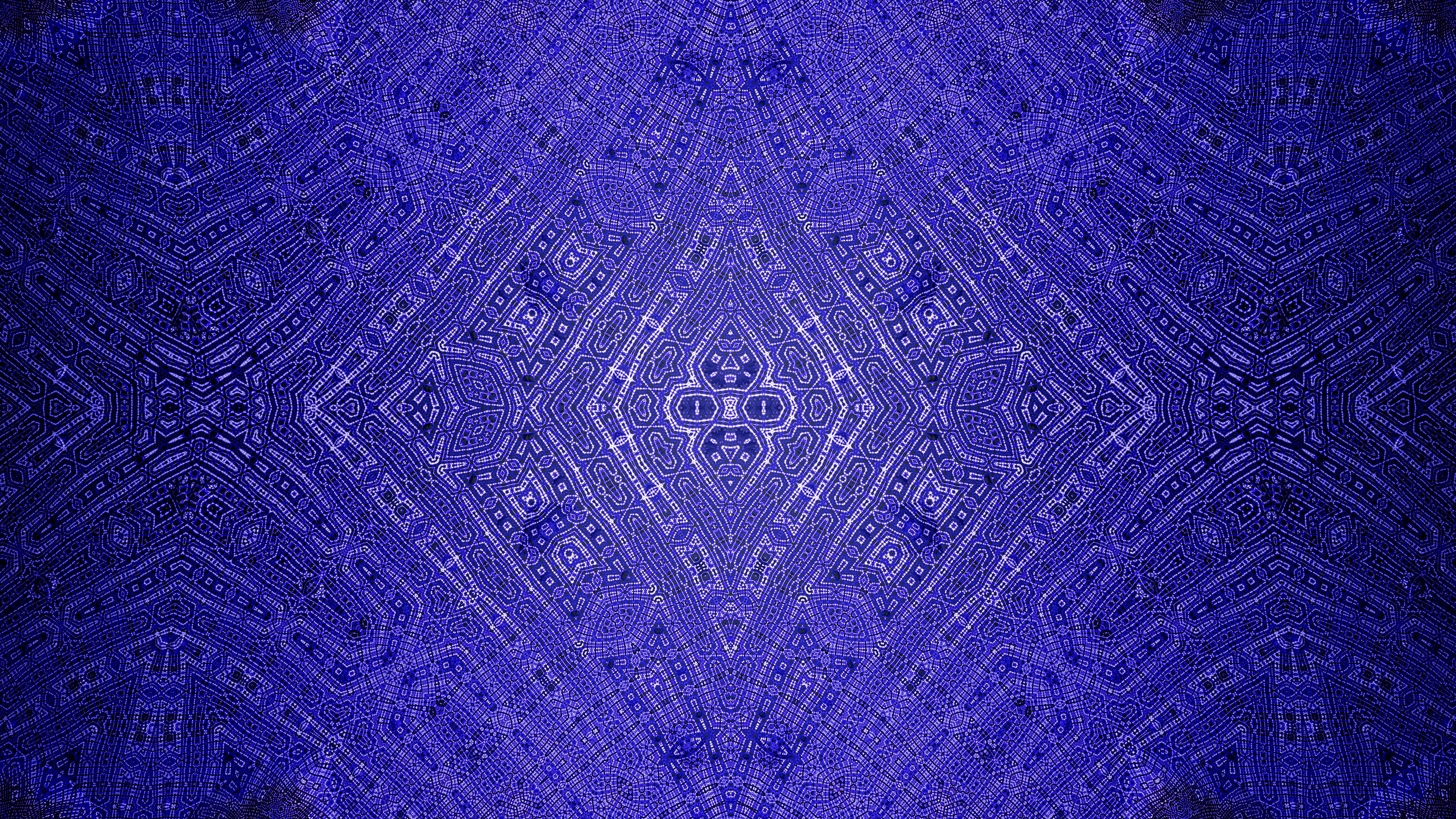 Синий узор с геометрическими ромбическими фигурами