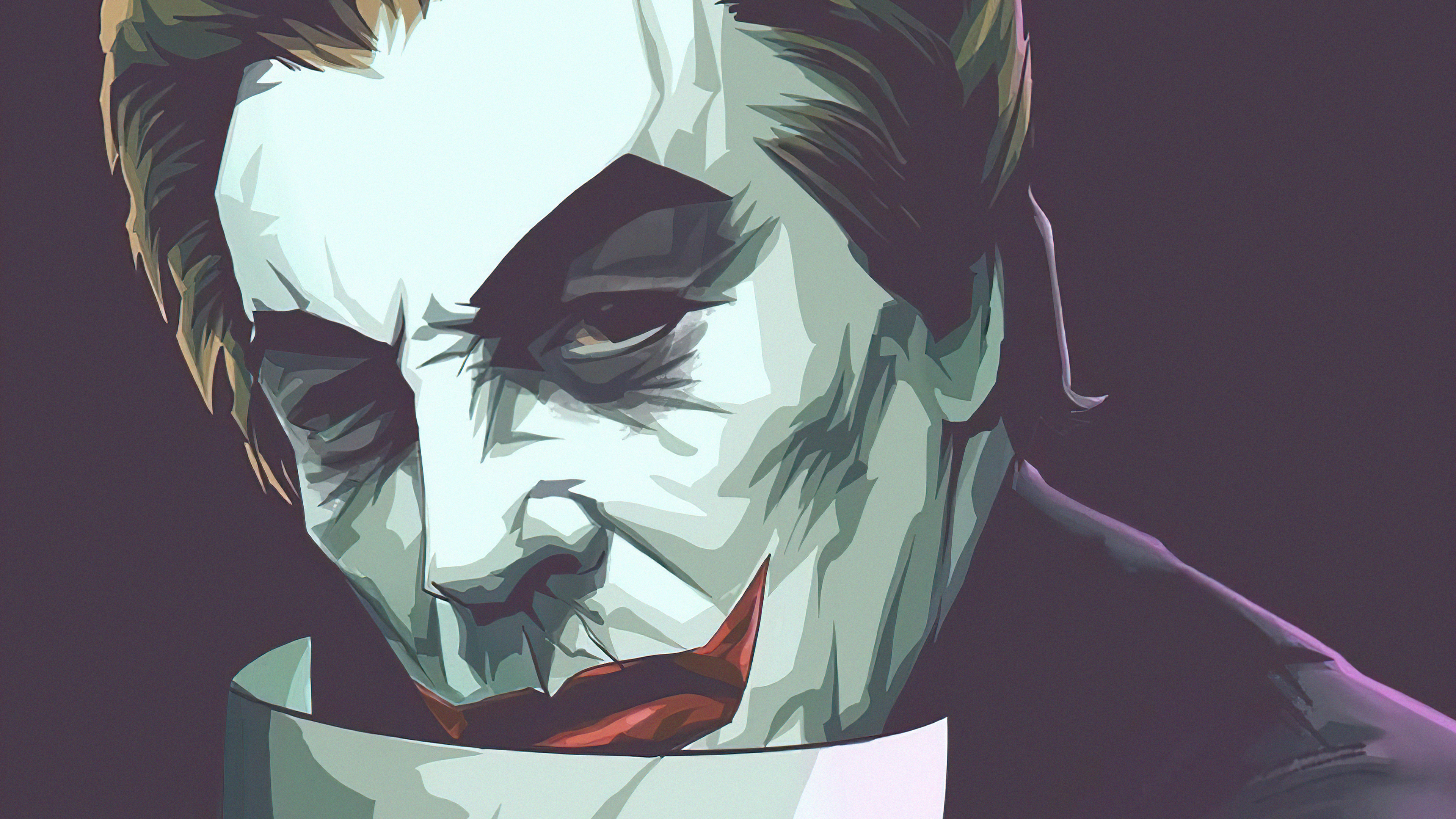 Wallpapers joker superheroes artist on the desktop