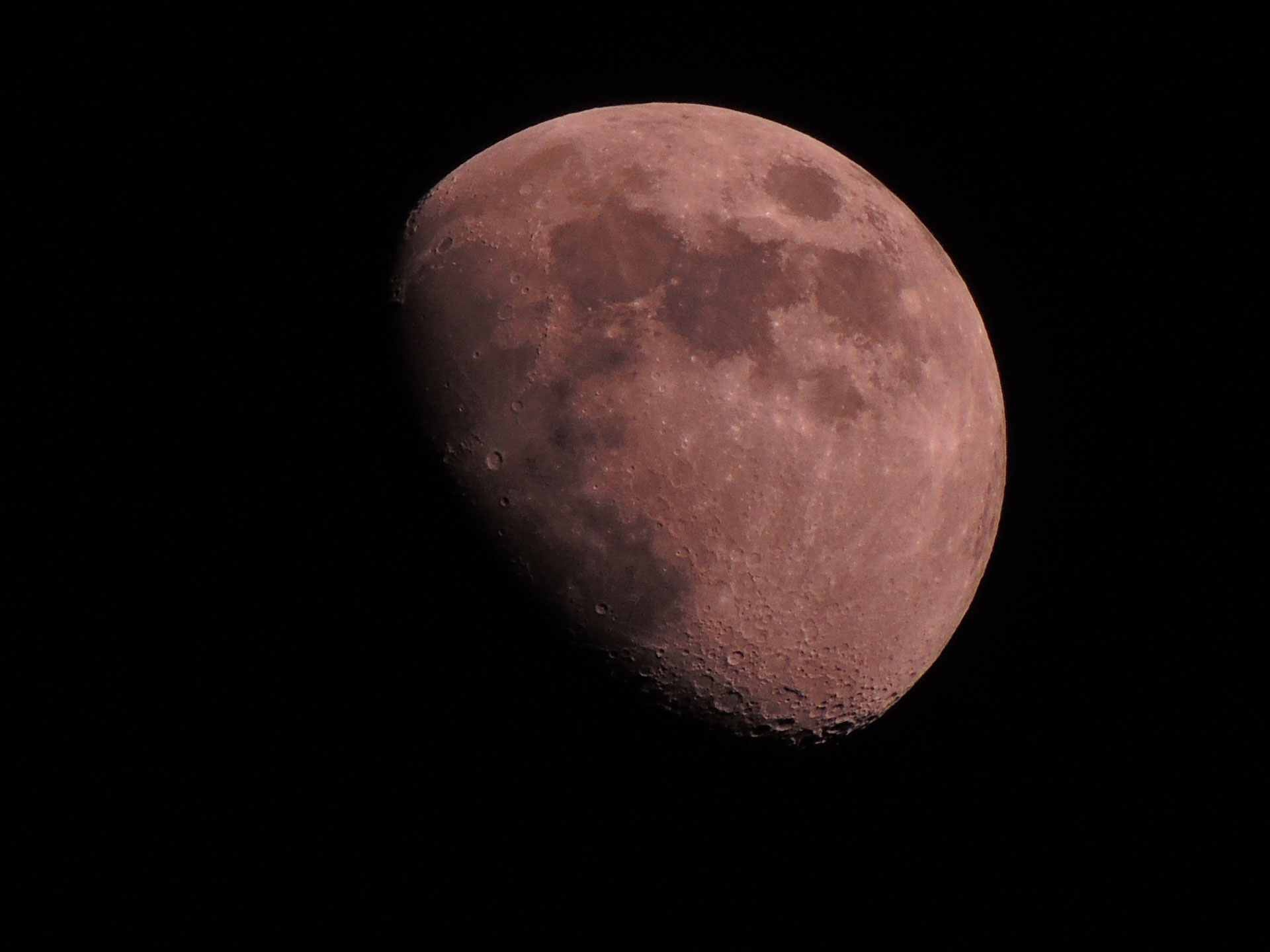 Free photo The surface of the Earth`s satellite moon